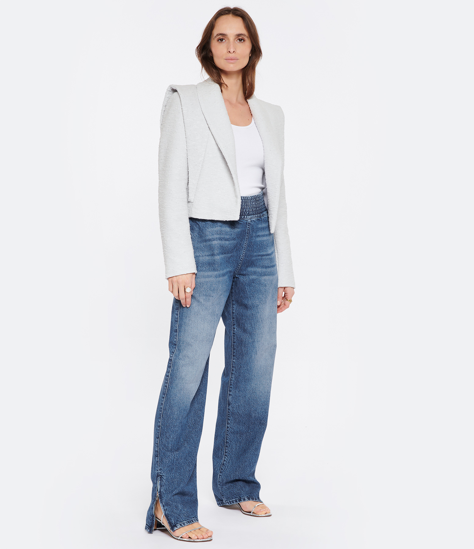 Blue Denim Jeans by Jean Demete