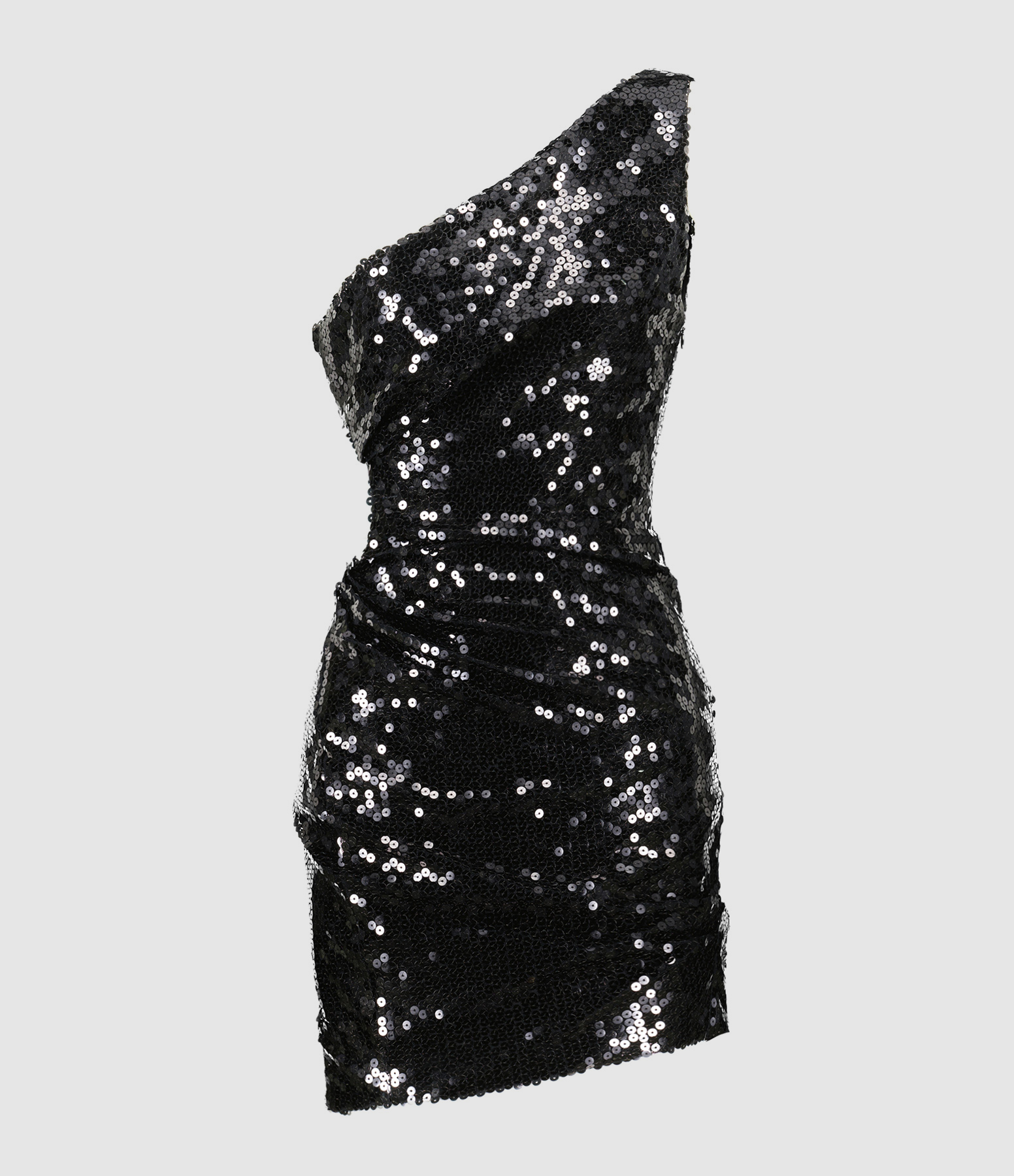 Black Sequinned Palm Dress, Capsule Collection