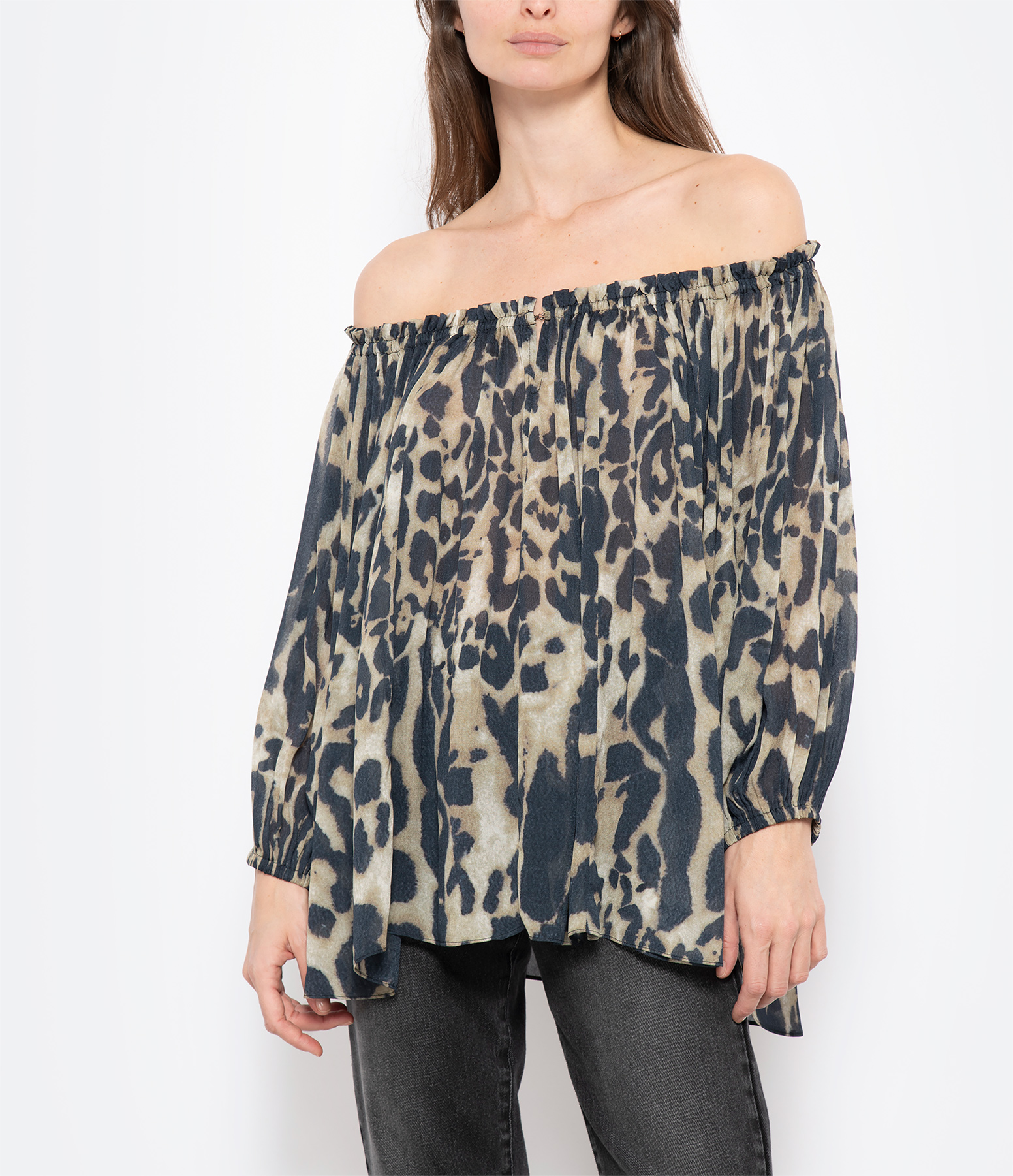 Jalani Leopard Top