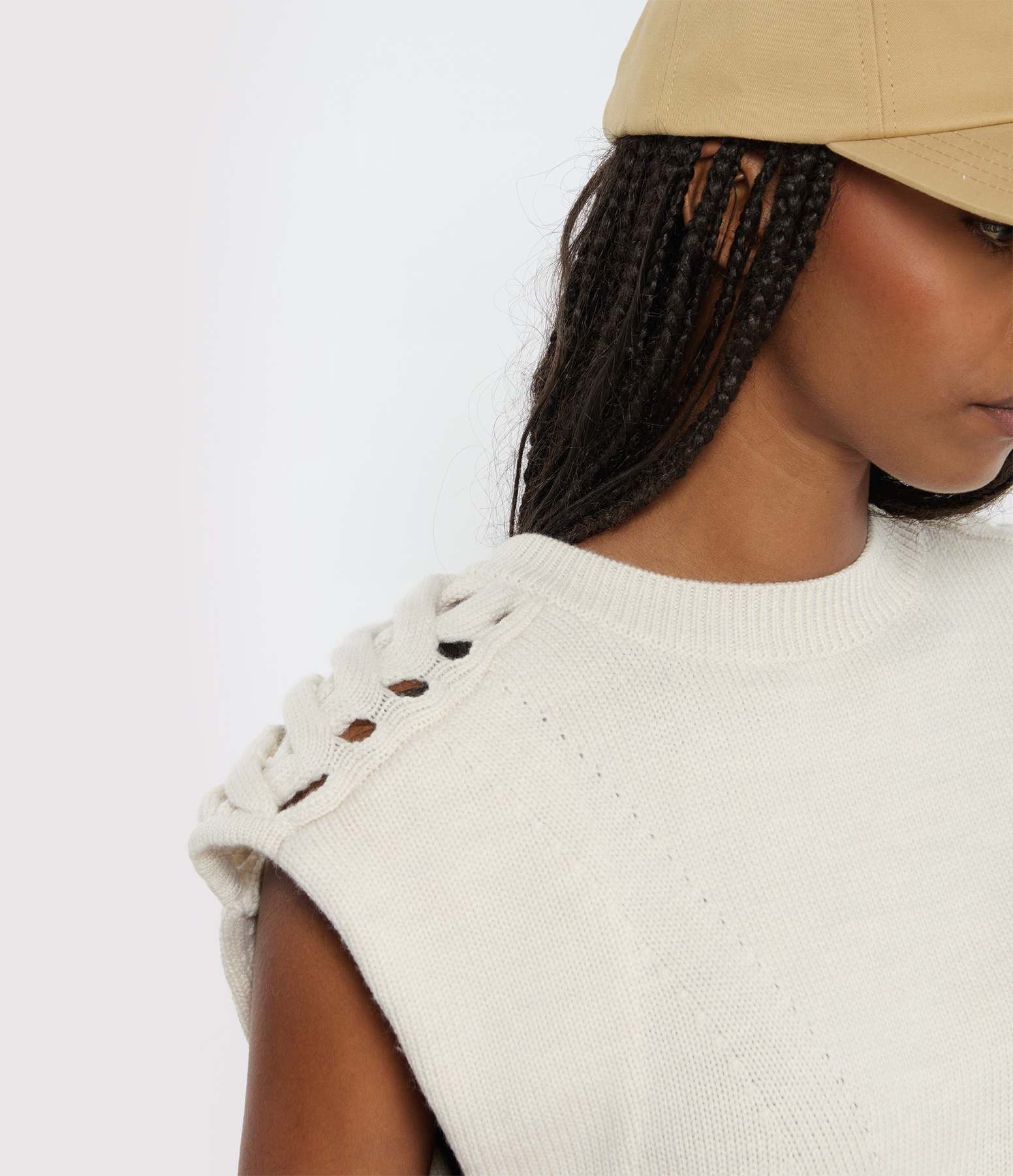 Amaya Ecru Jumper