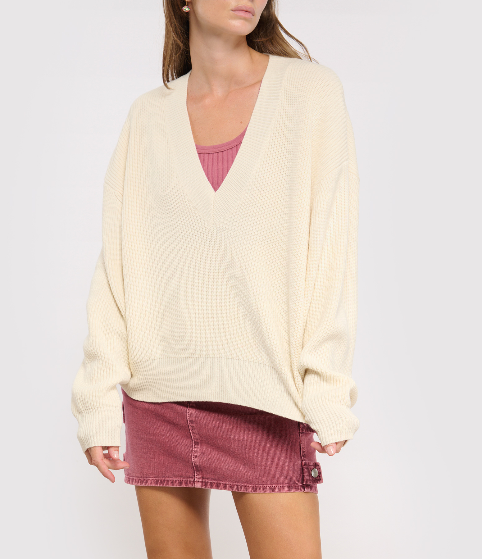 Kalilou Sweater in Ecru