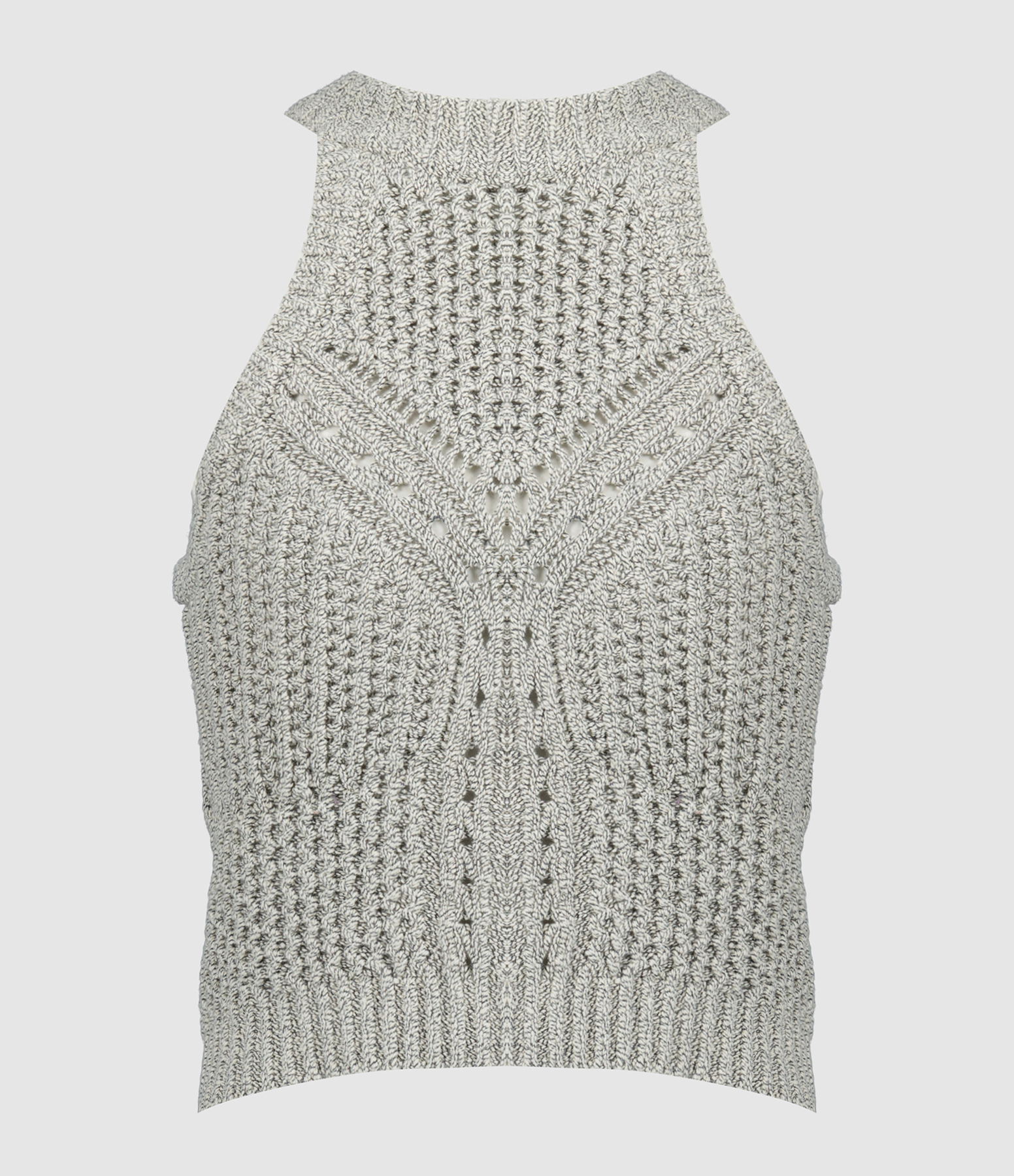 Firoza grey knitted top