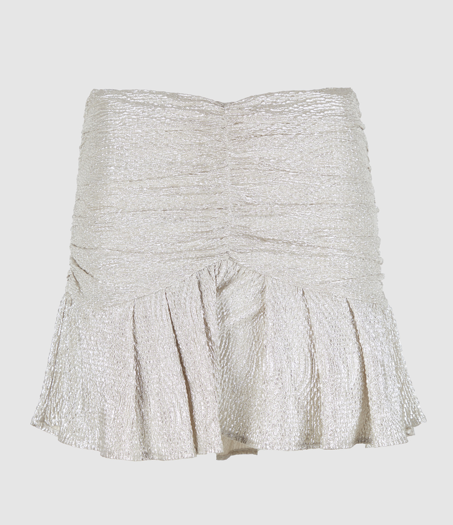 Suliva Shorts, Ecru and Silver