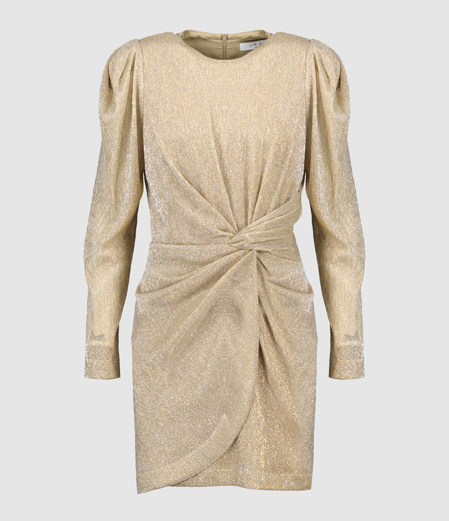 Nowen Metallic Gold Dress