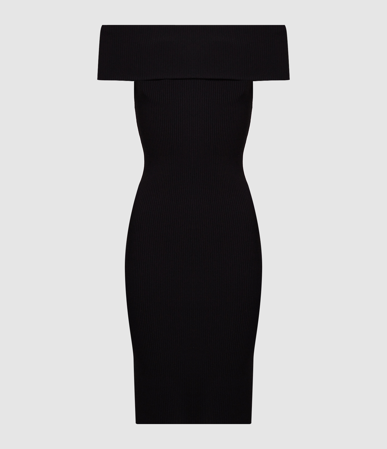 Adjo Black Midi Dress