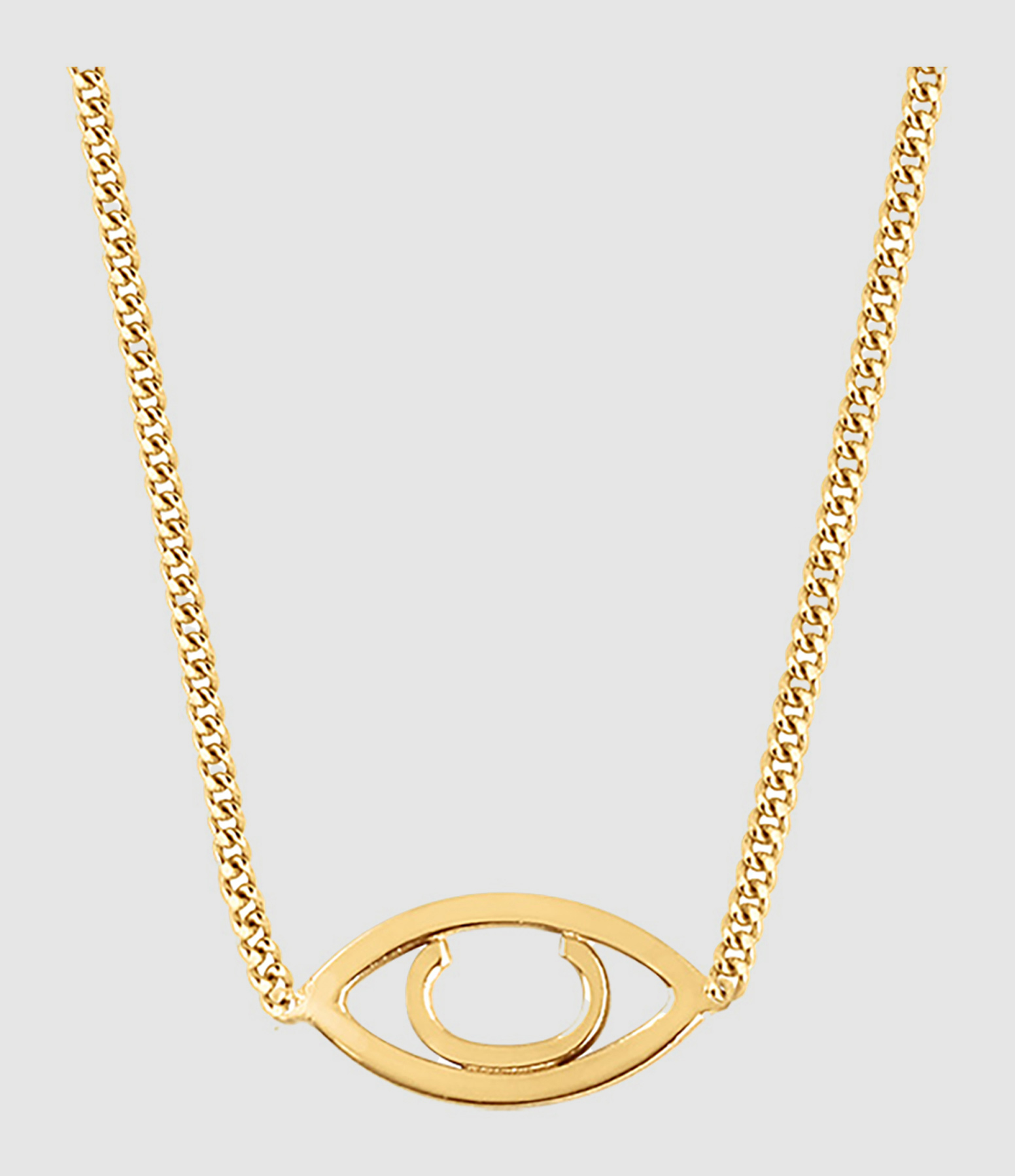 Iris Necklace in Yellow Gold