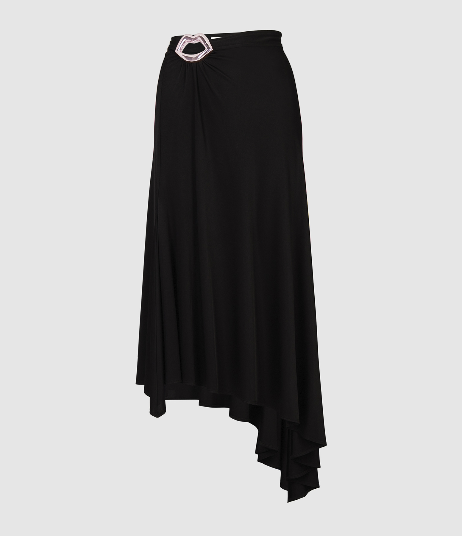 Black Bou Jersey Skirt
