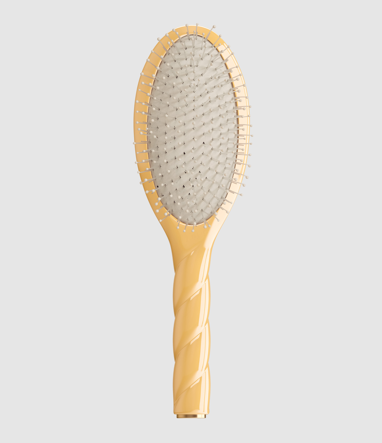 No. 04 The La Miracle Yellow Saffron Detangling & Massaging Brush
