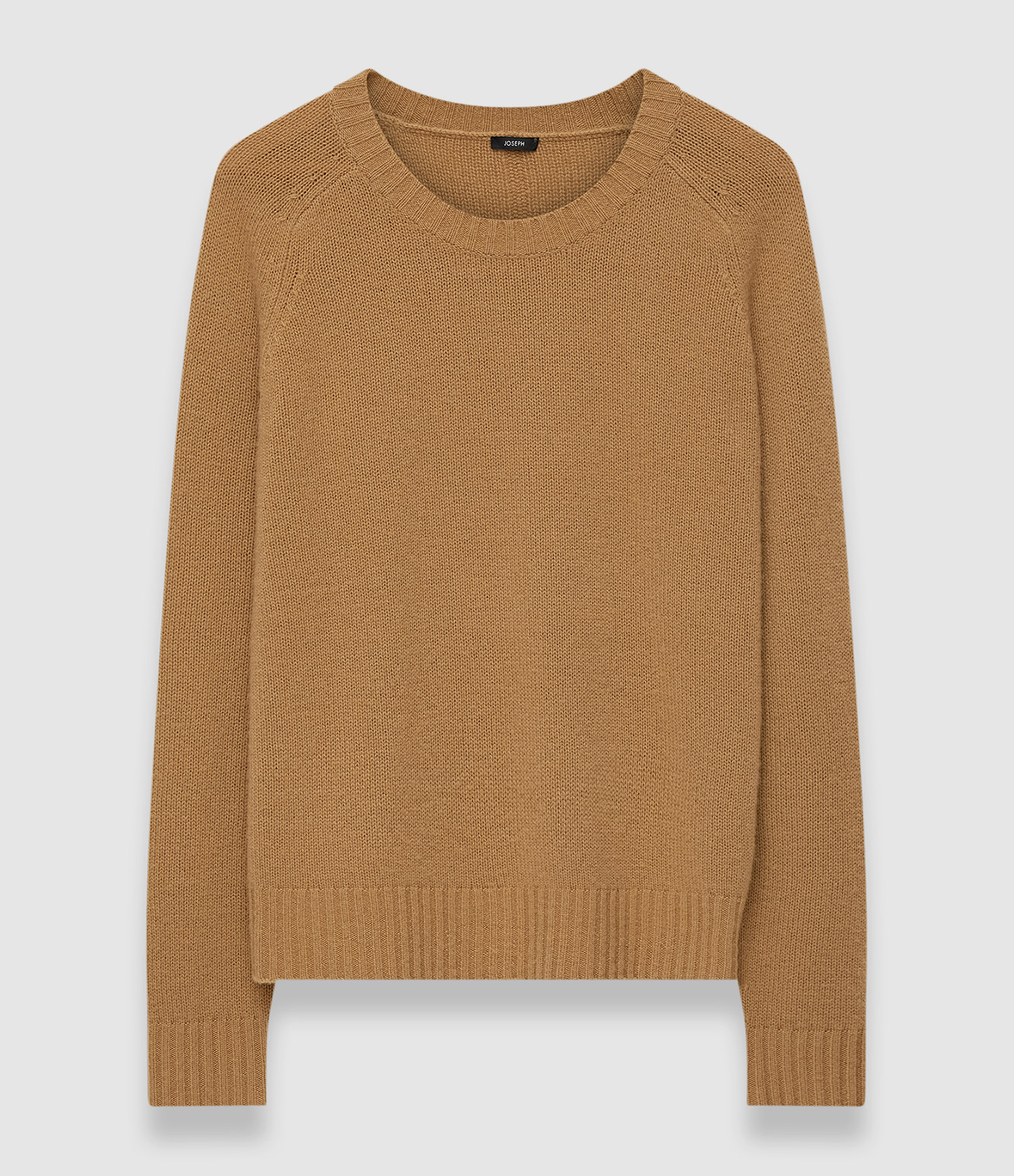 Brown Round-Neck Jumper