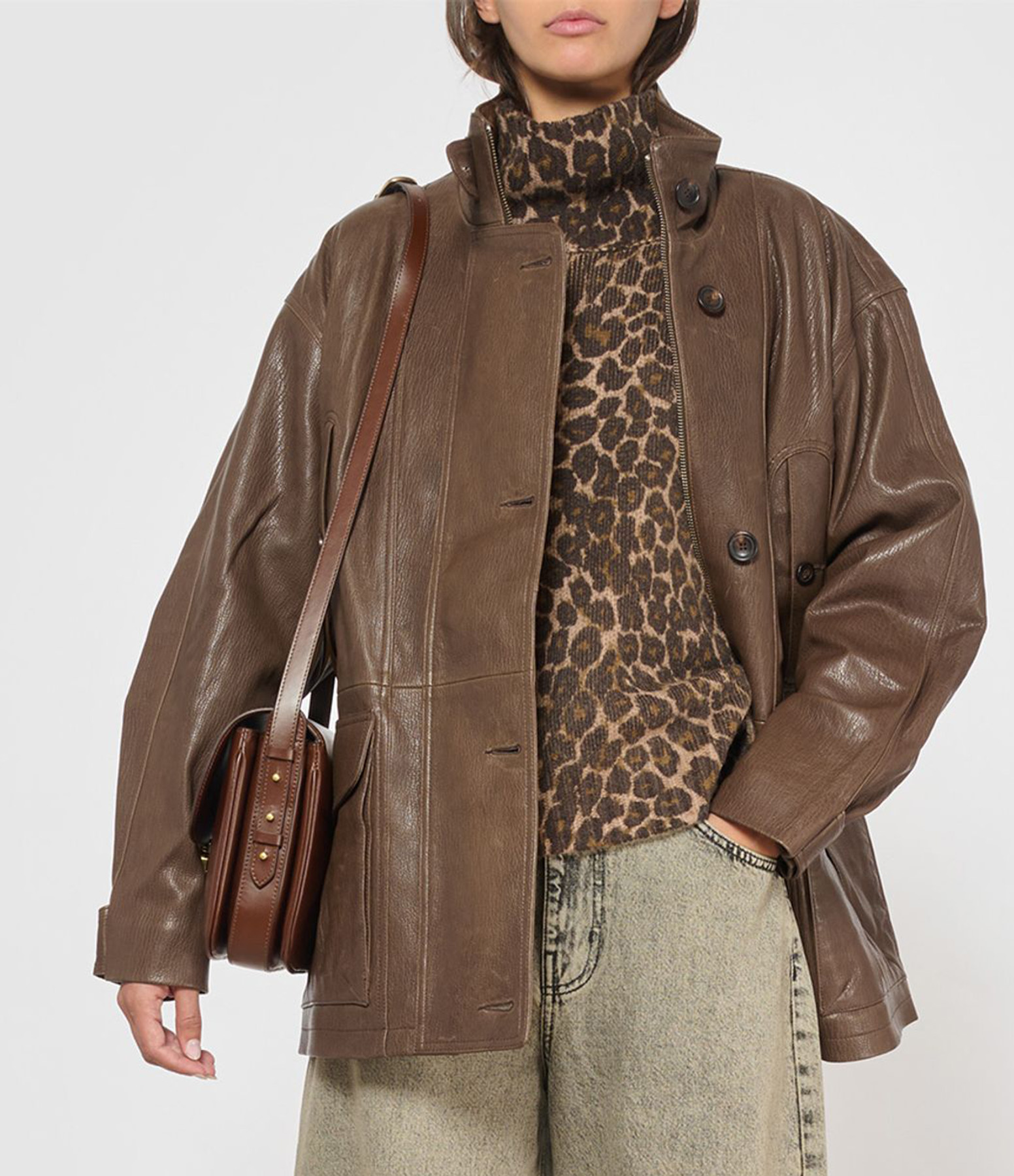 The Anorak Jacket in Brown