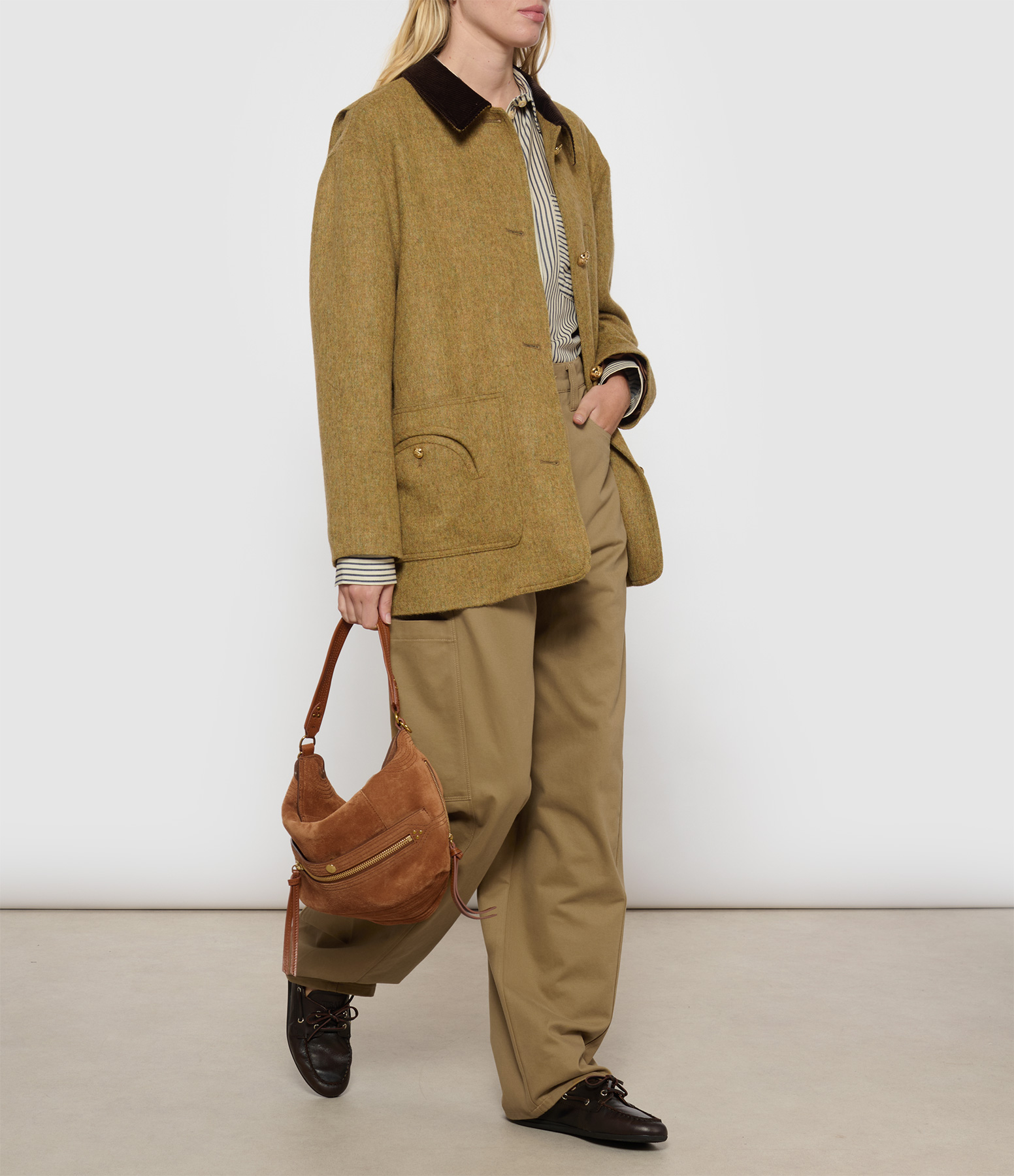 The Baggy Painter Twill Chestnut Trousers
