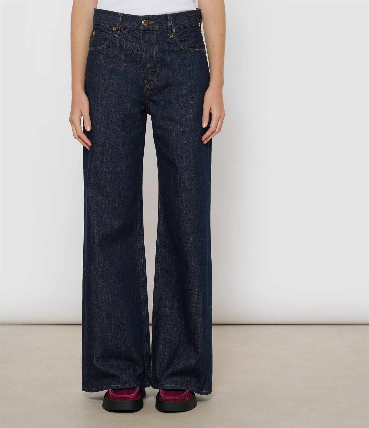 Jean The Lax Wide Raw Rinse