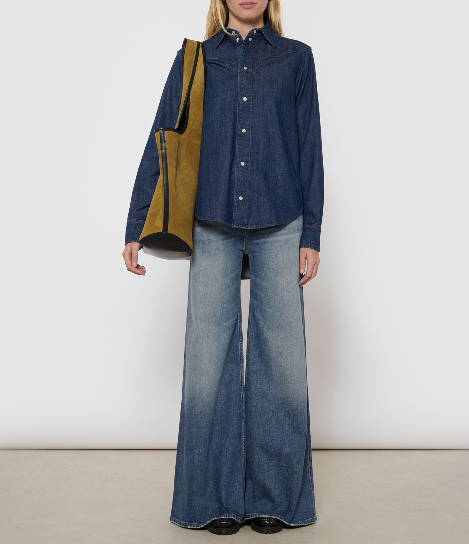 Jean The Palazzo Bright Indigo Jeans