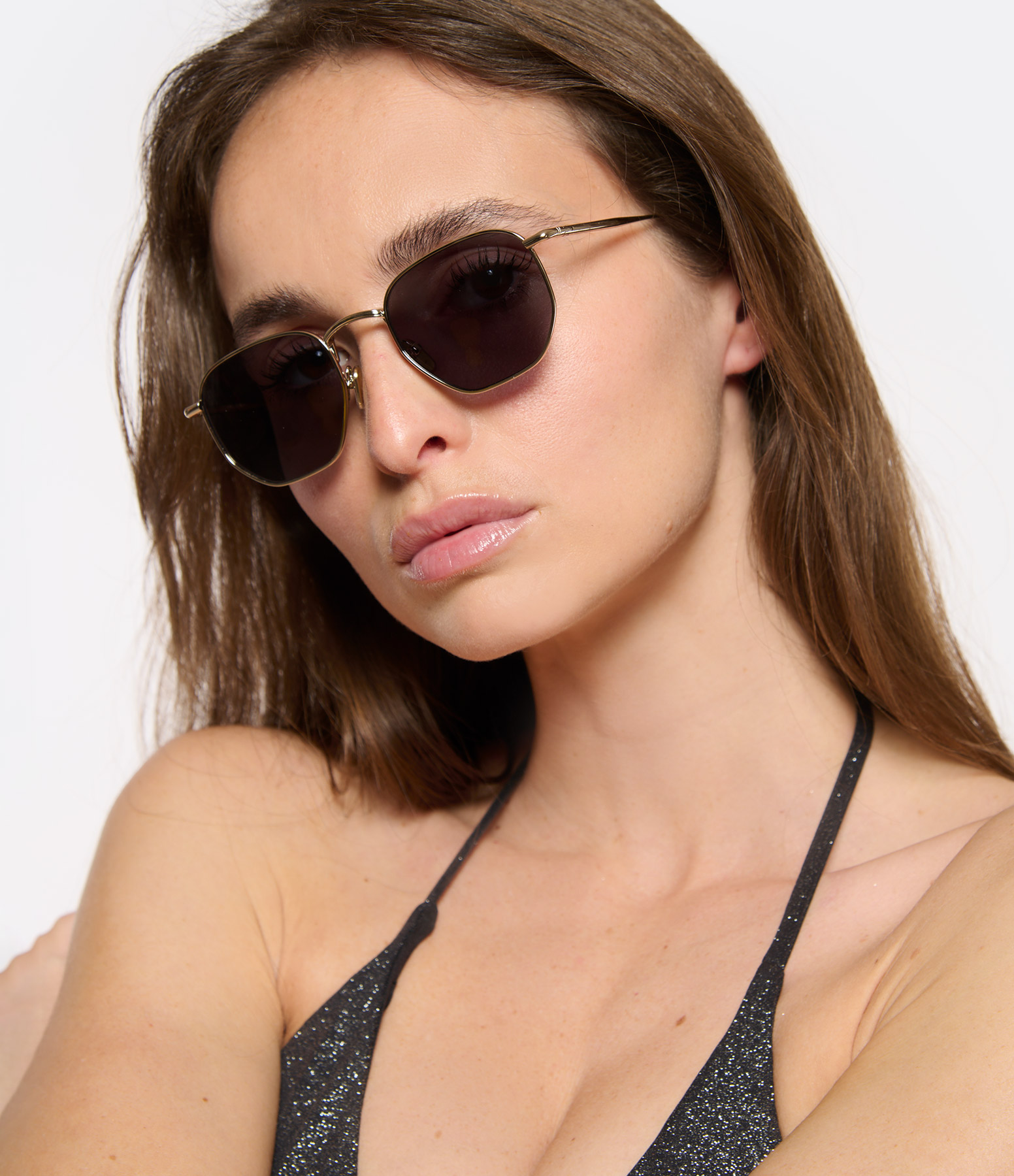 Ash Gold Sunglasses