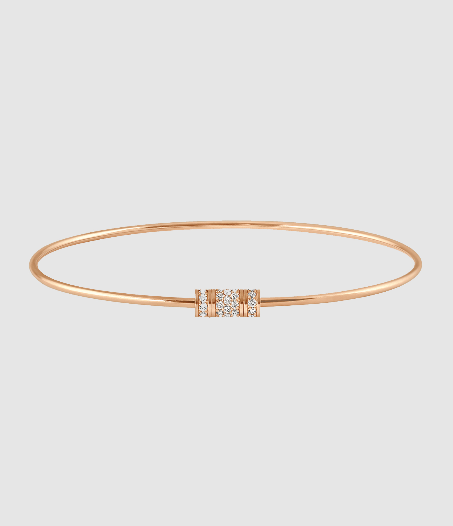'Le Fil de la Vie' Rose Gold and Diamond Bracelet