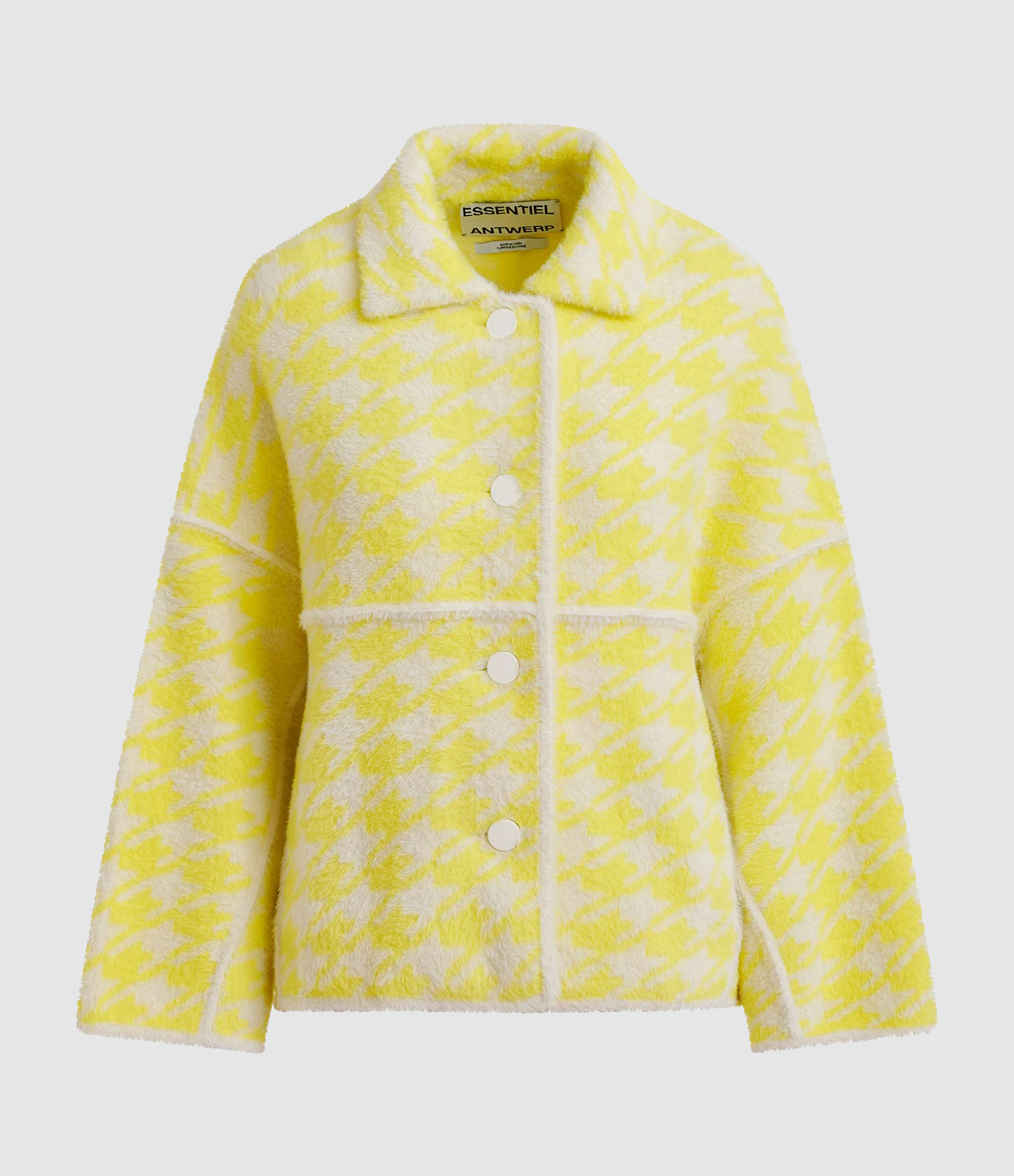 Joking Jacket – Yellow and White