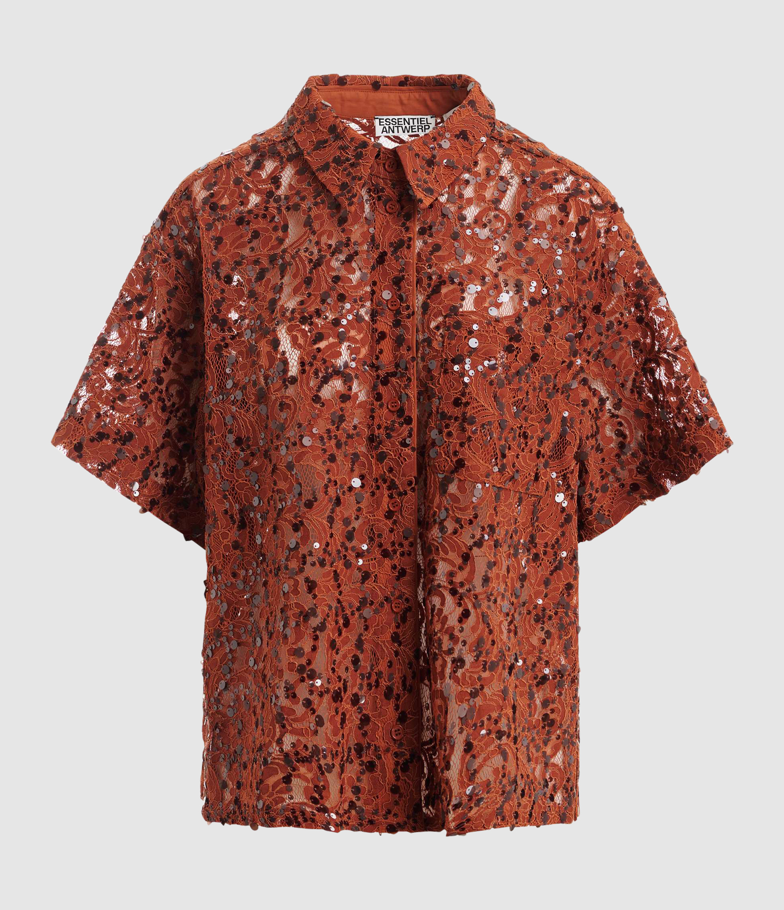 Joks Rust-Coloured Shirt
