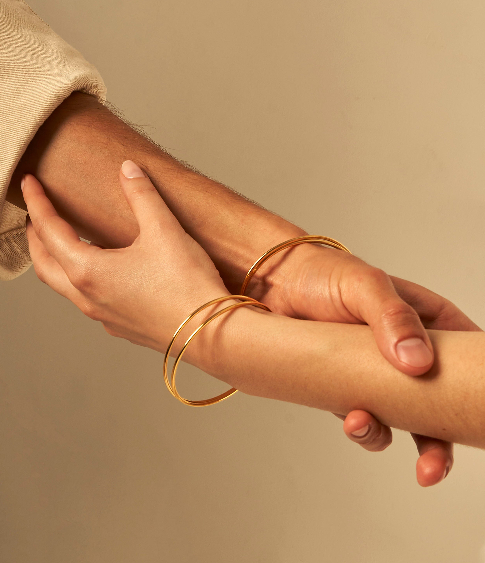 Closed Spiral 2.0 Vermeil Bracelet