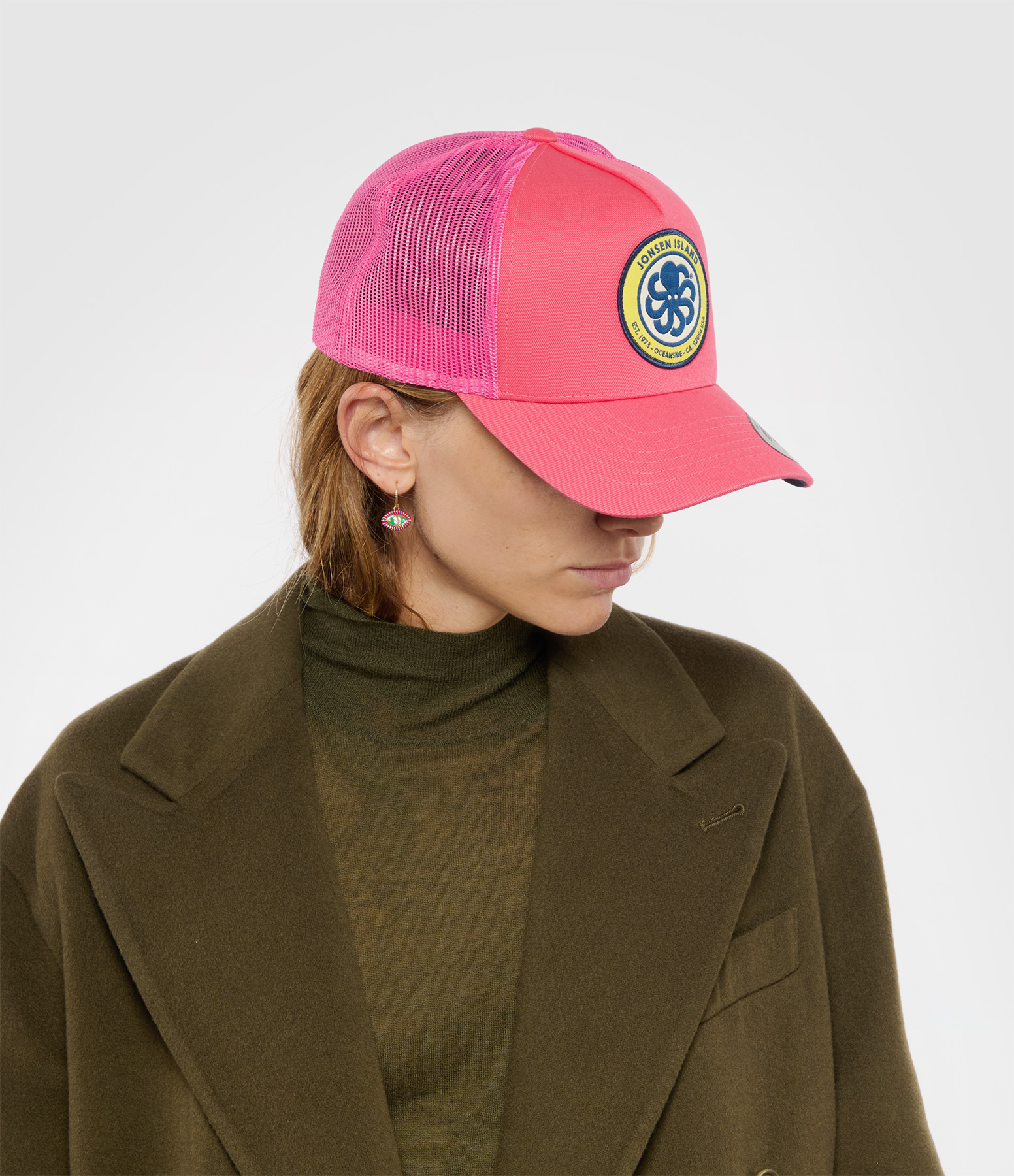 Classic Patch Pink Cap