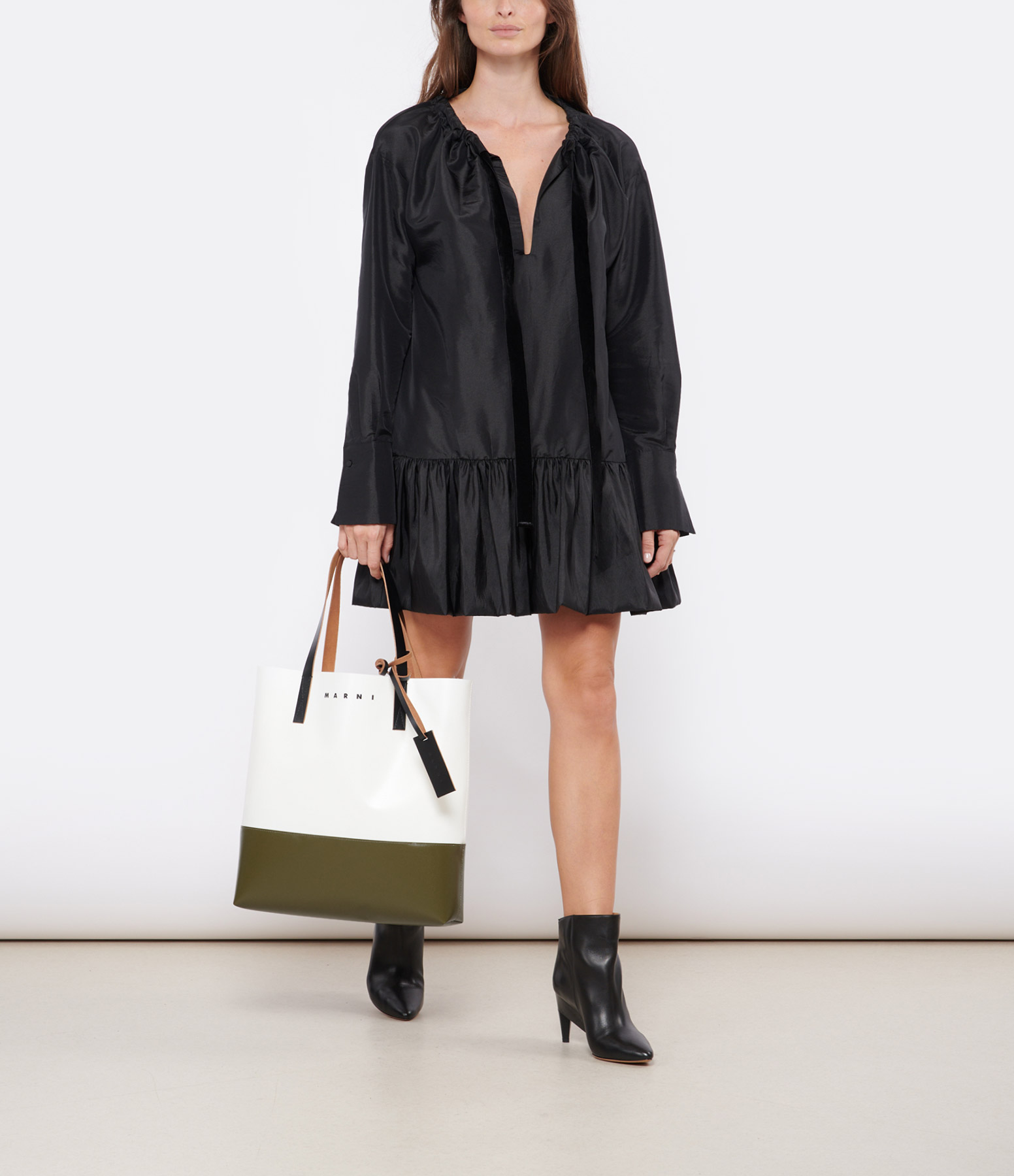 Edison Black Short Dress