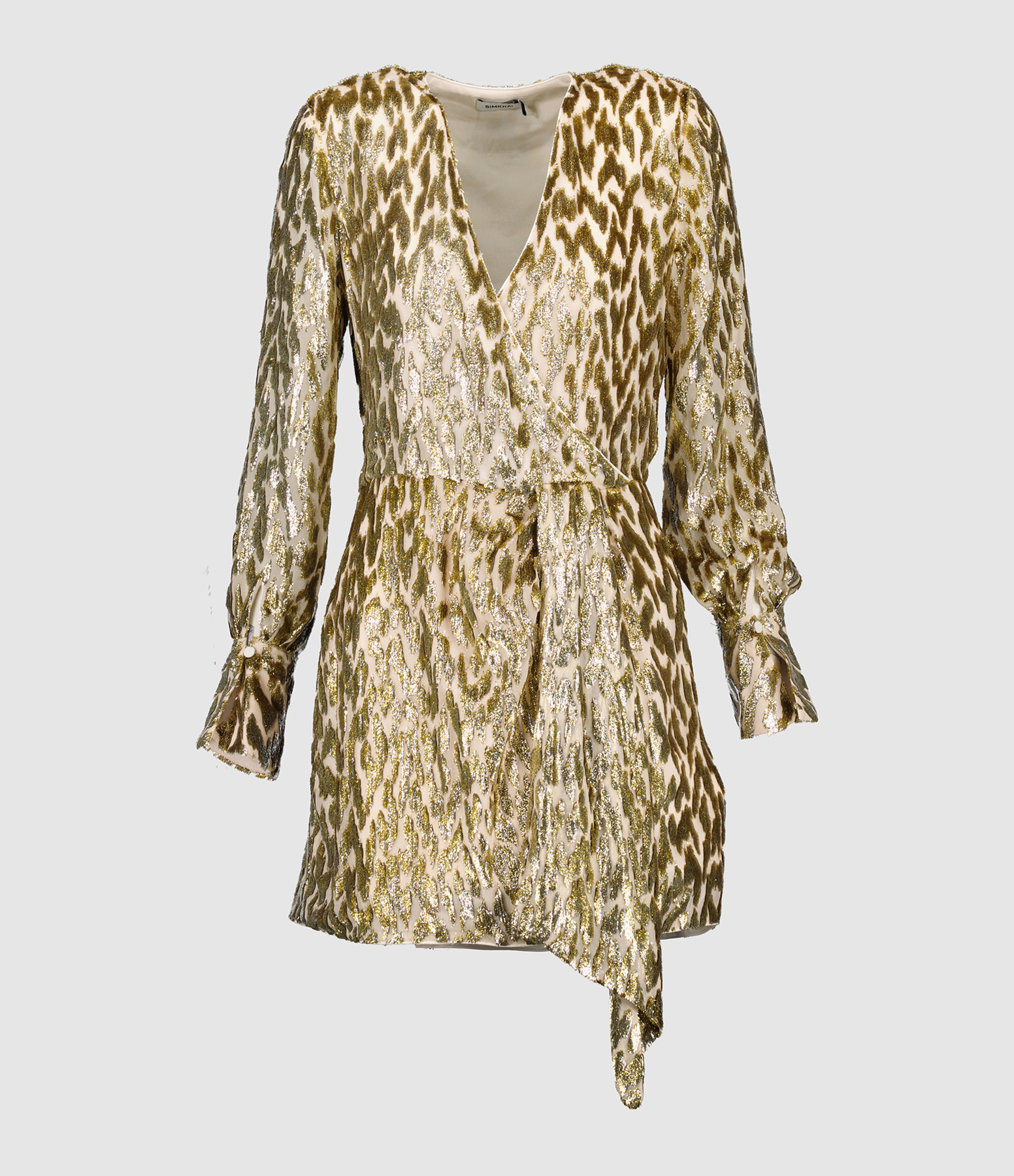 Camryn Gold Short Dress