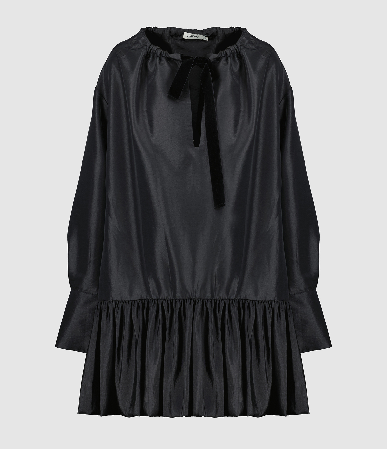 Edison Black Short Dress