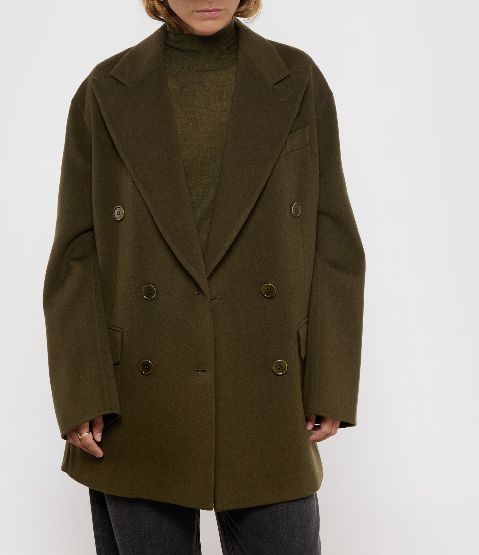 Hermel Hass Avocado Coat