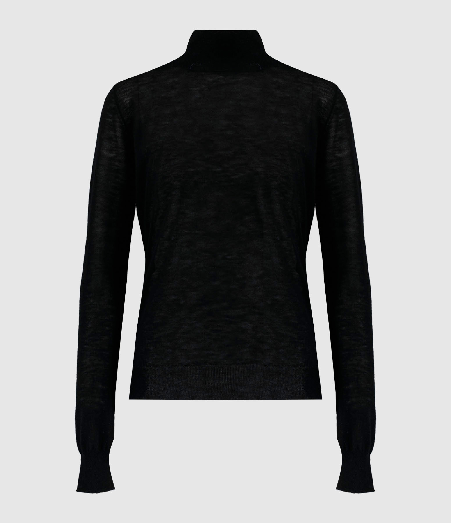High Nk Black Jumper