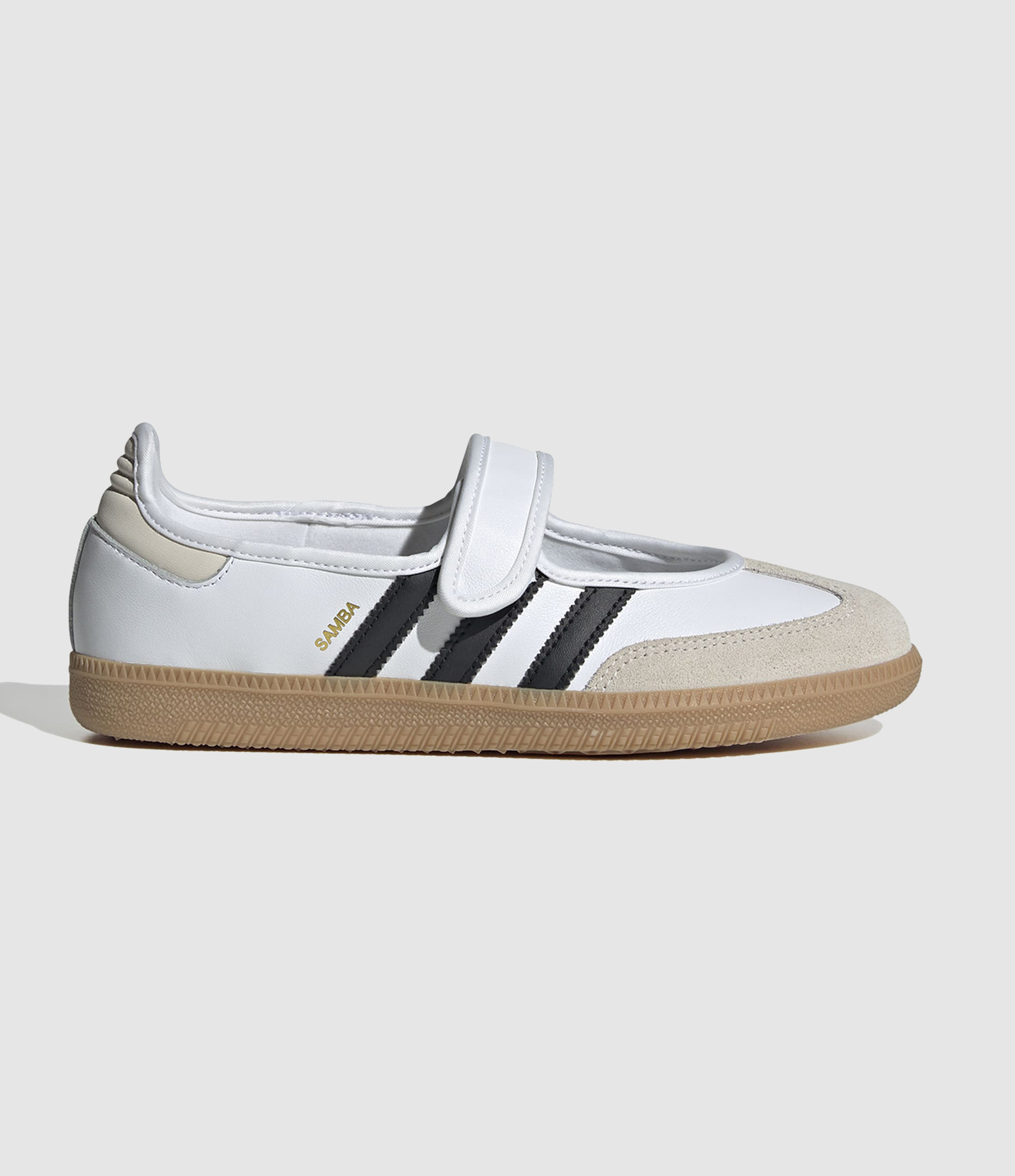 Samba Jane Cloud White / Alumina / Core Black ballet flats