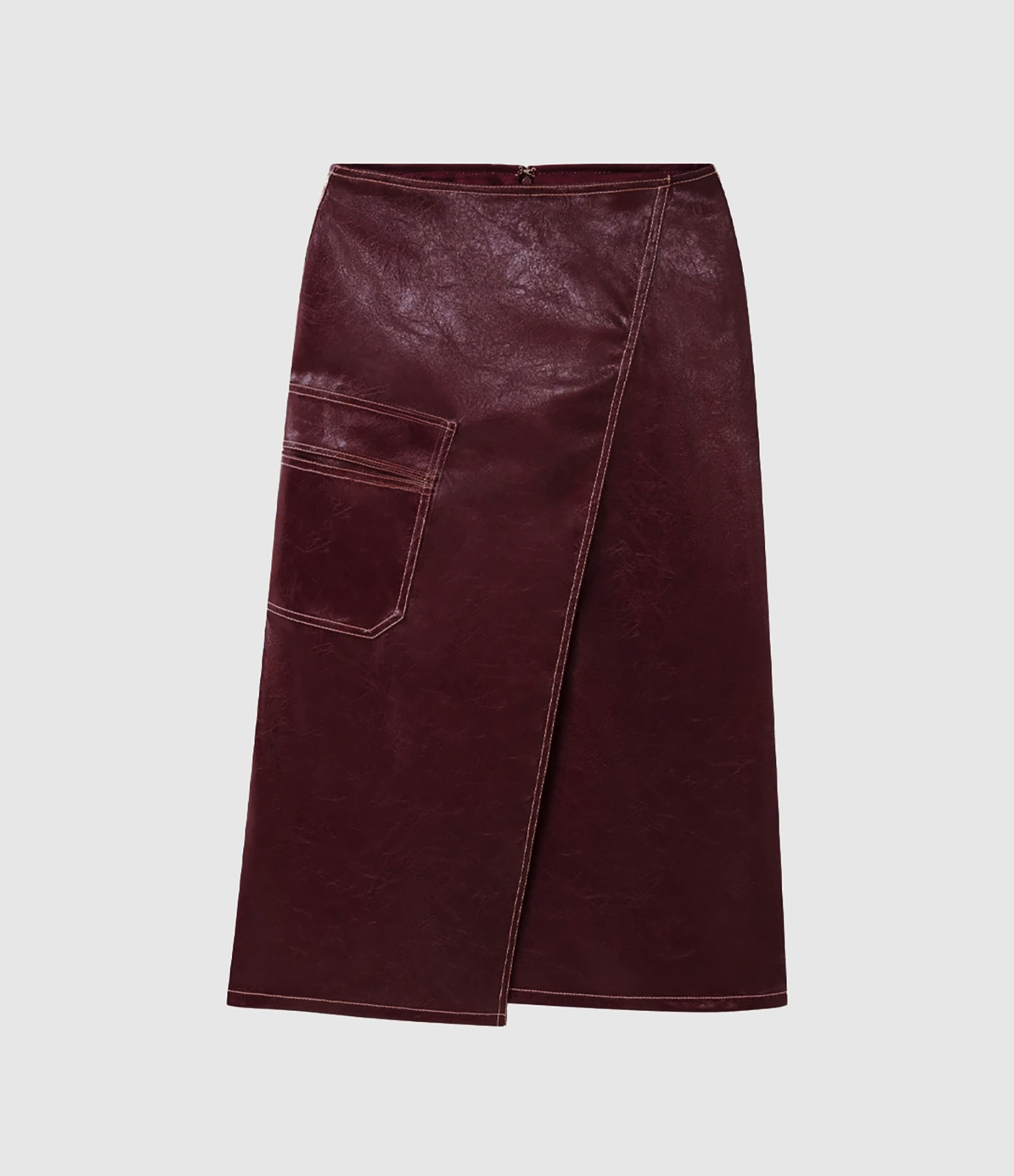 Martine Skirt in Bordeaux