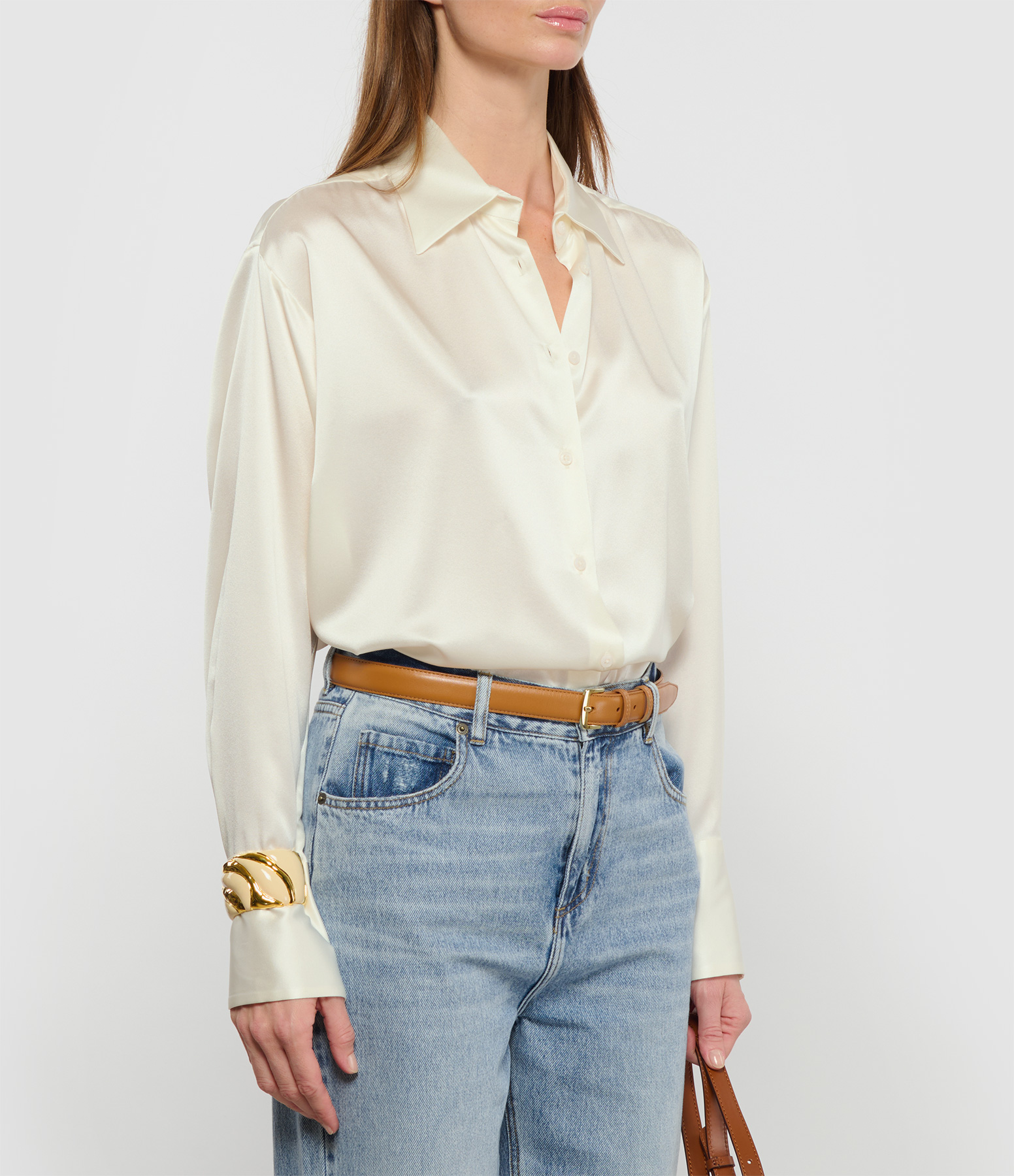 Loli Belt in Golden Camel Leather