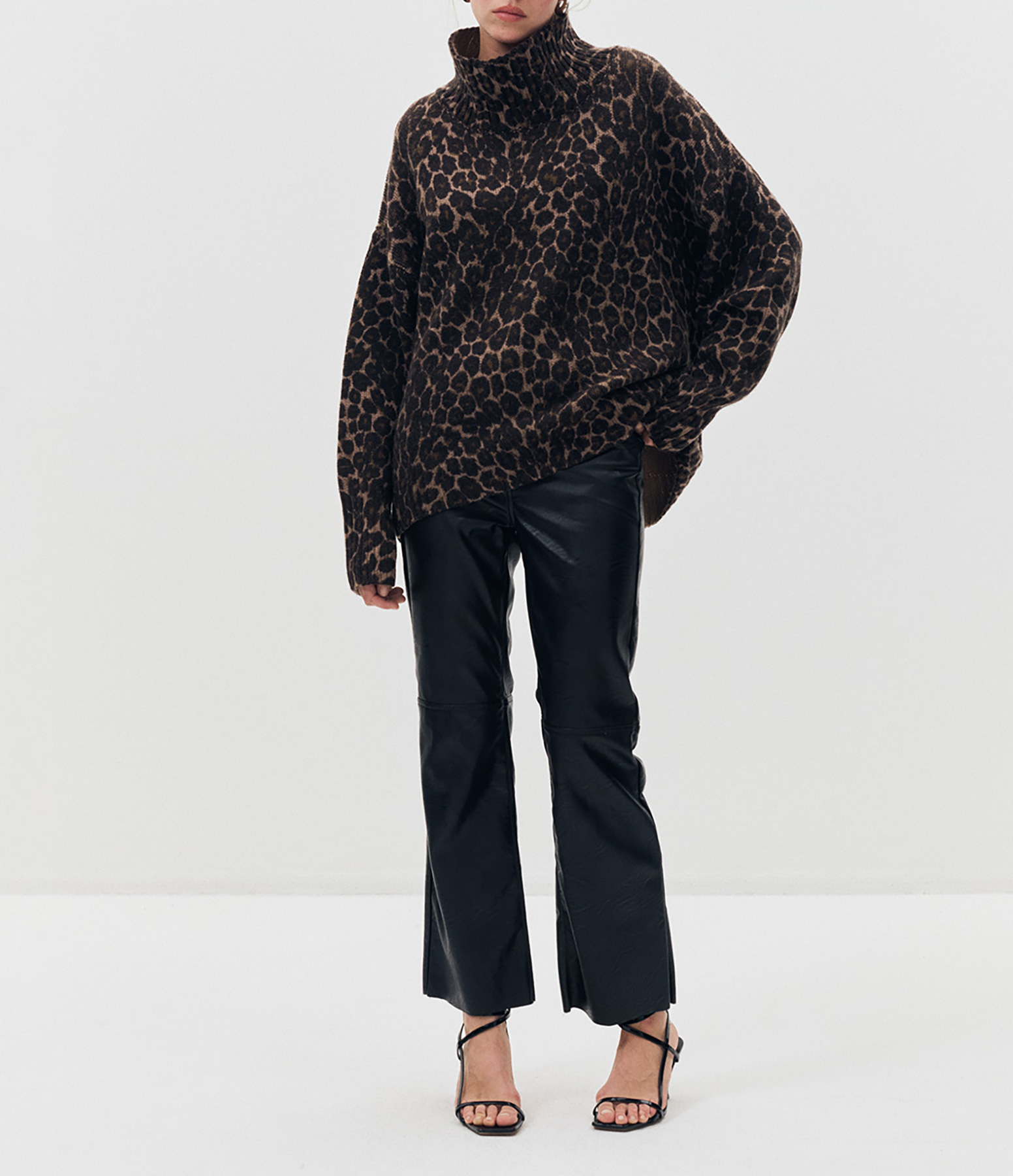 Eric Leopard jumper, JV x Eric Bompard collaboration