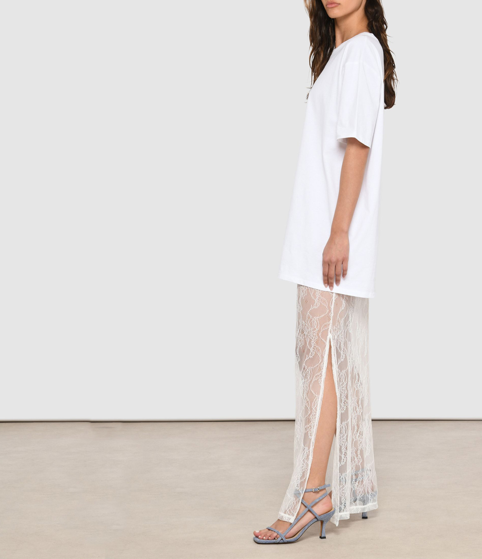 Prysm White Lace Dress