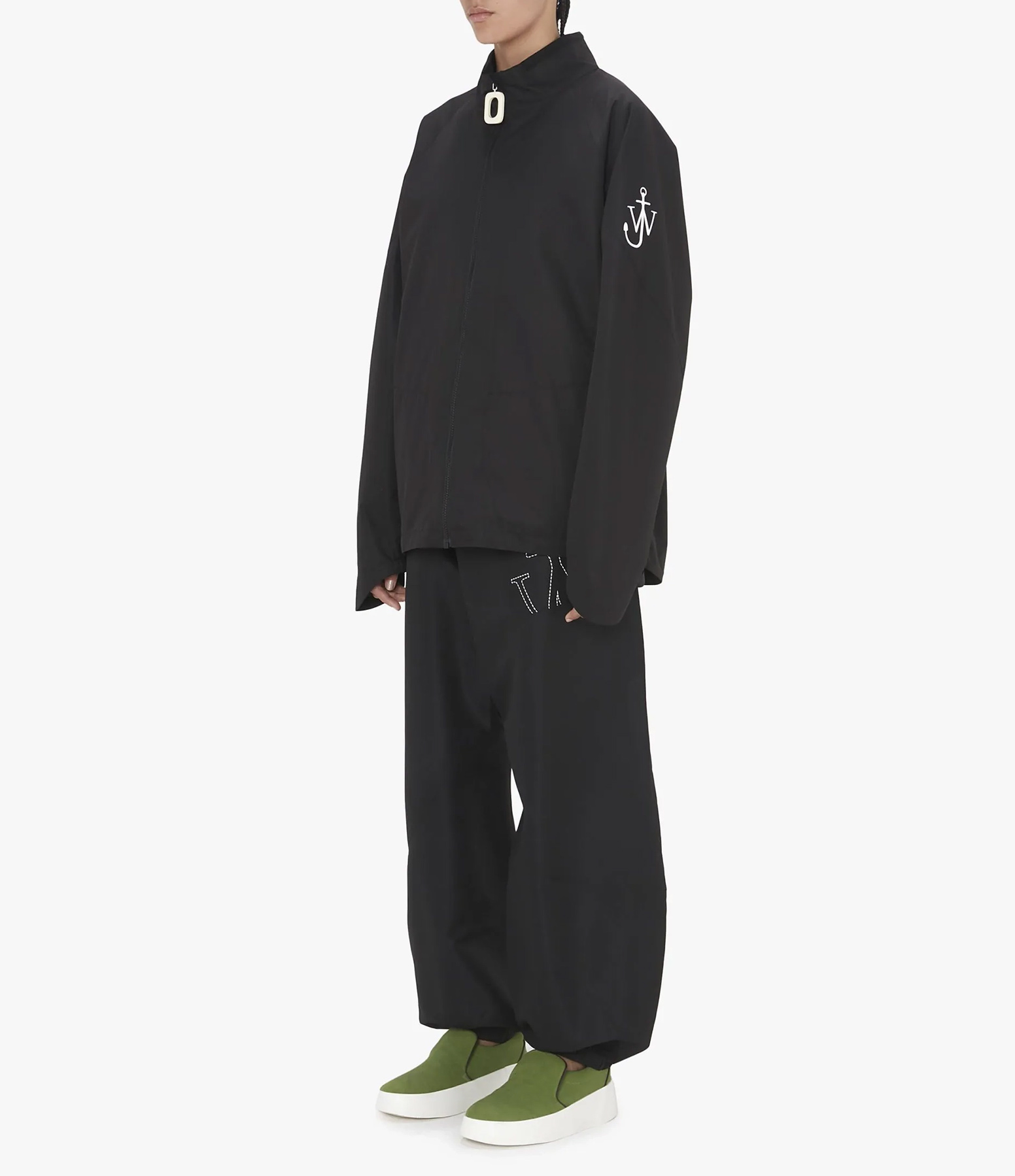 Twisted Joggers in Black