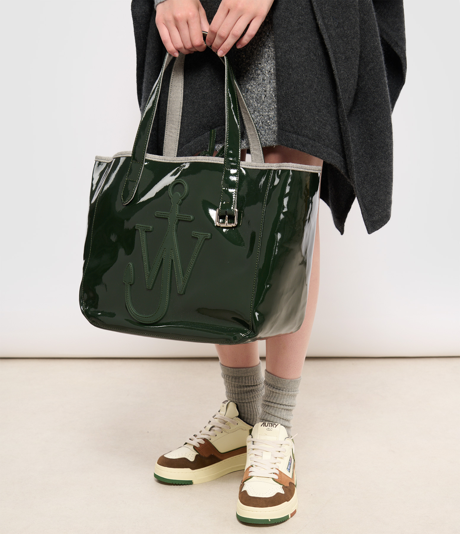 Khaki Tote Bag Belt