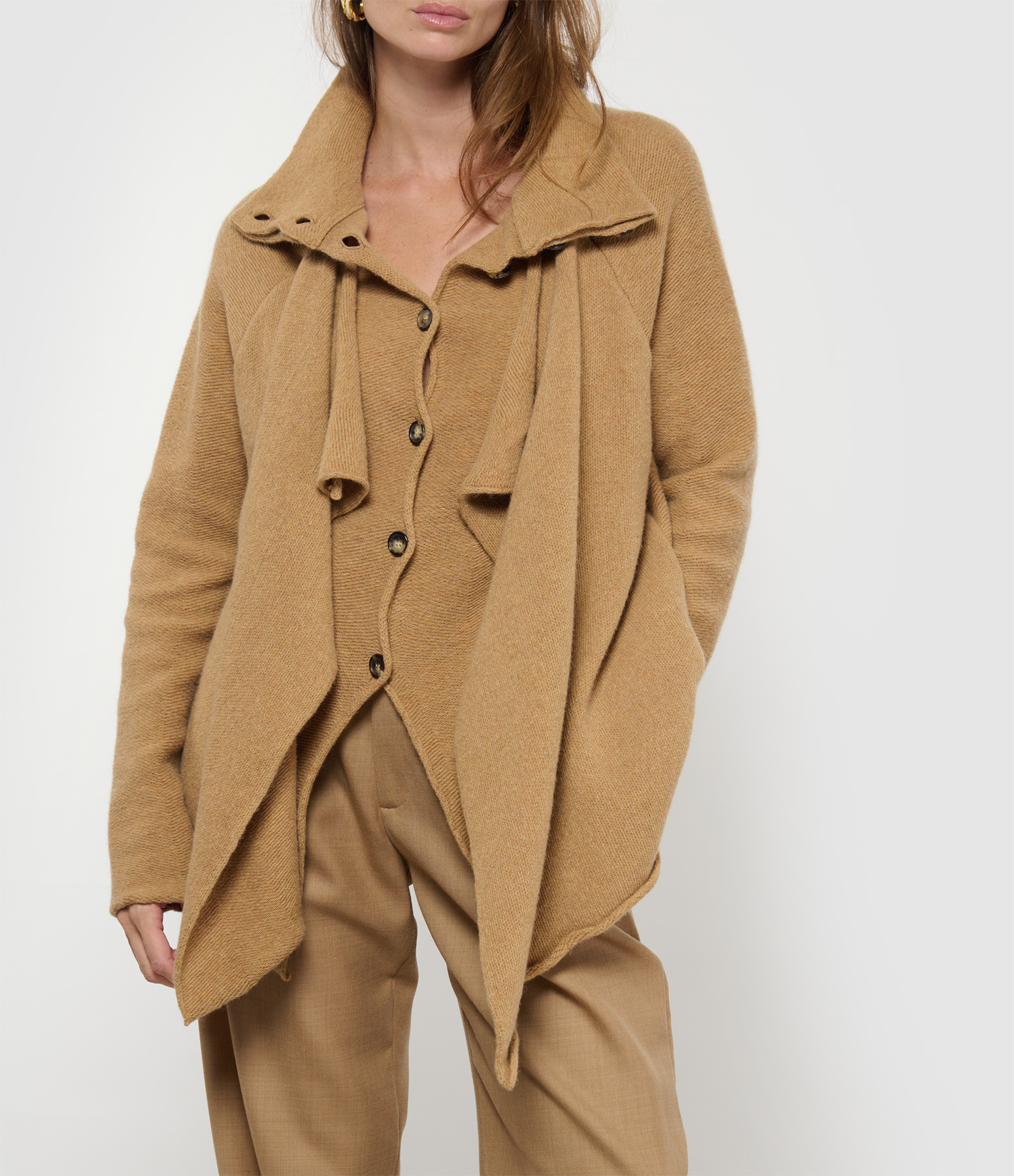 Flax Layered Cardigan