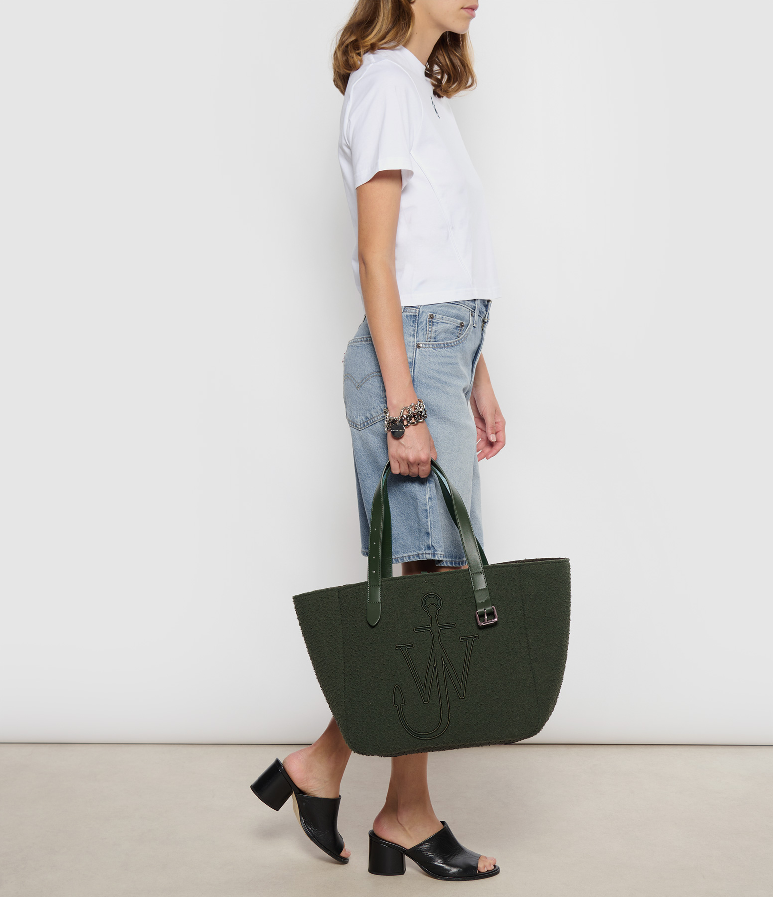 Green Belt Tote Bag