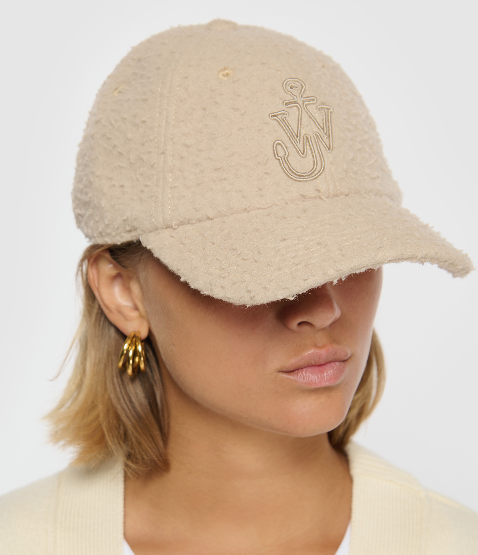 Beige Baseball Cap