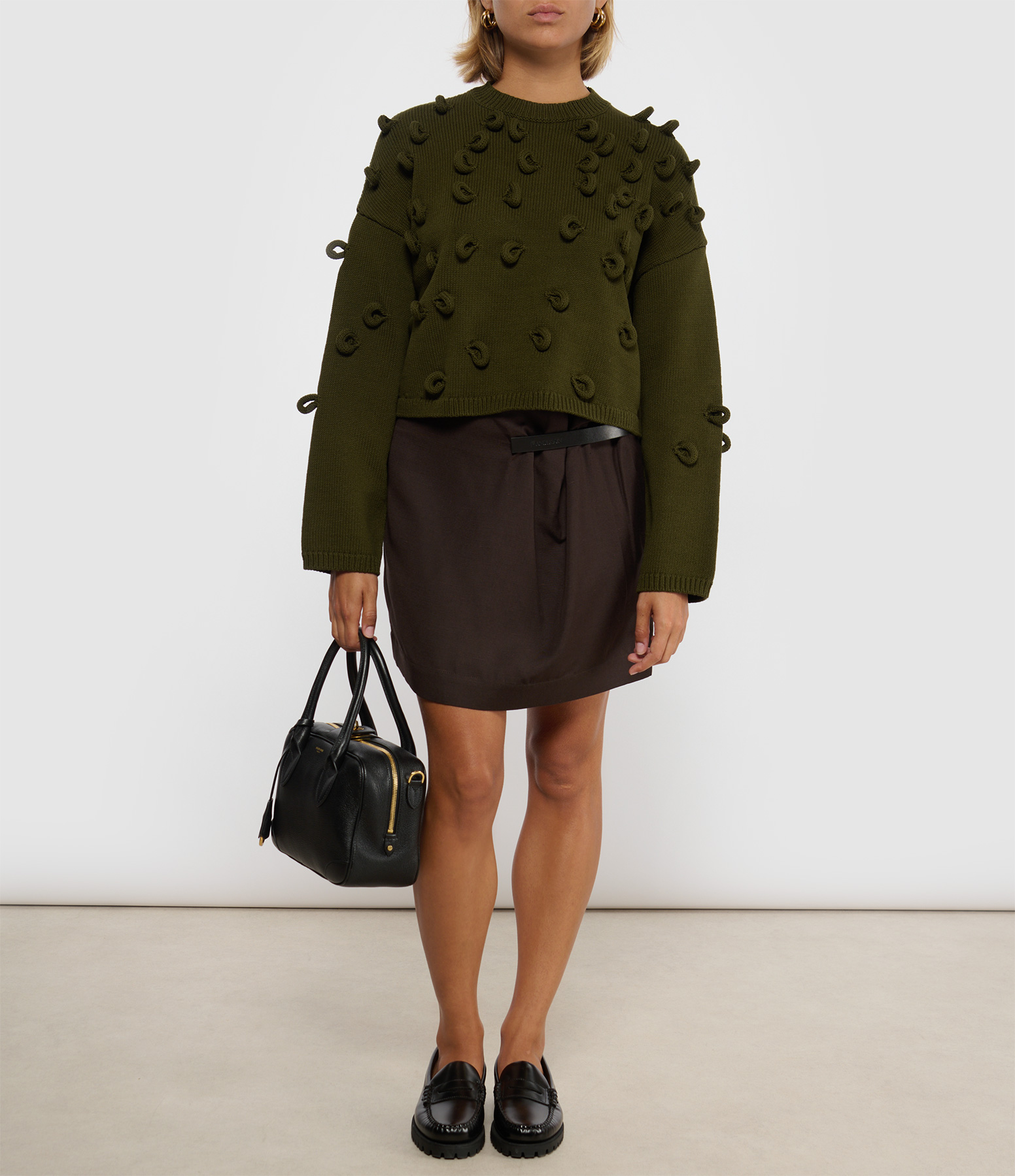 Khaki Coupé Loop Jumper
