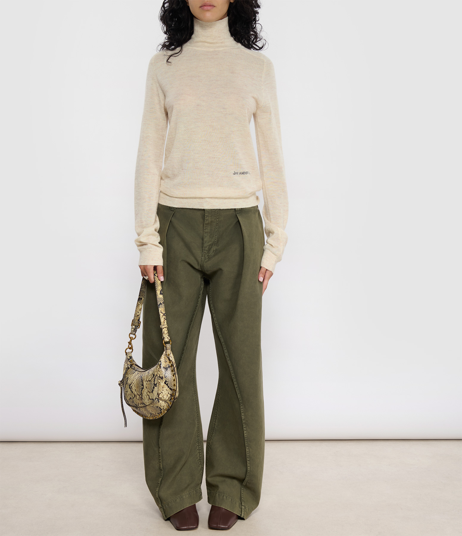 Off-White Turtleneck Jumper