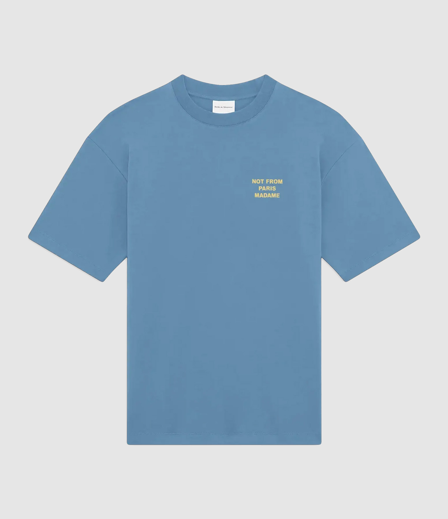 Men’s Slogan T-shirt – Atlantic Blue
