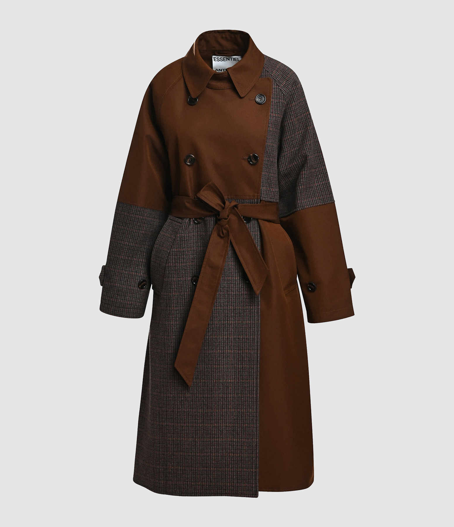 Kagu Grey-Brown Coat