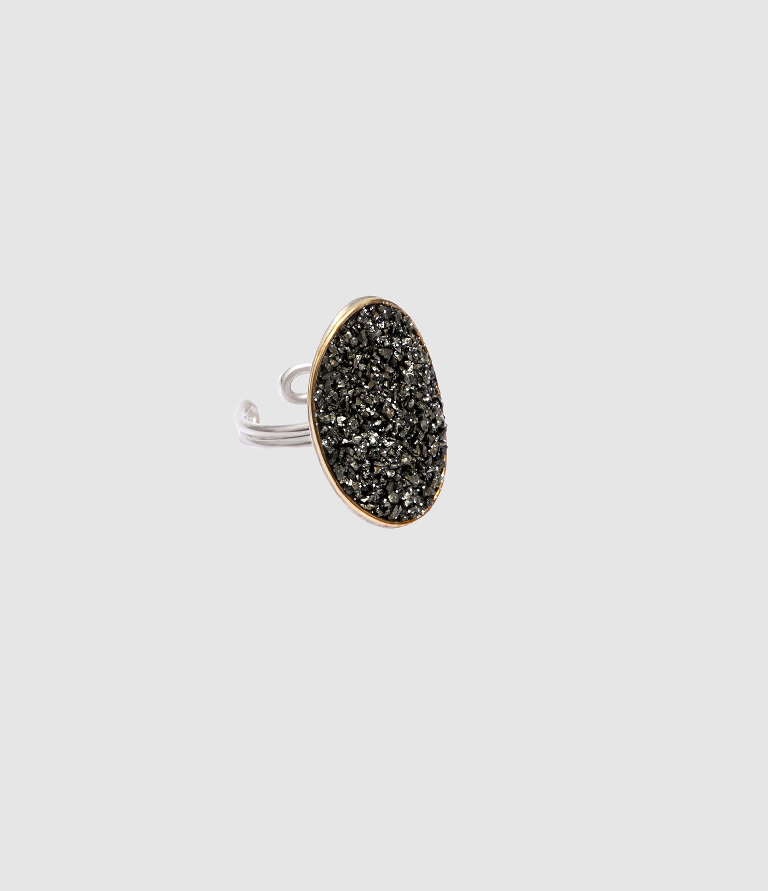 Sublime Stella Pyrite Ring