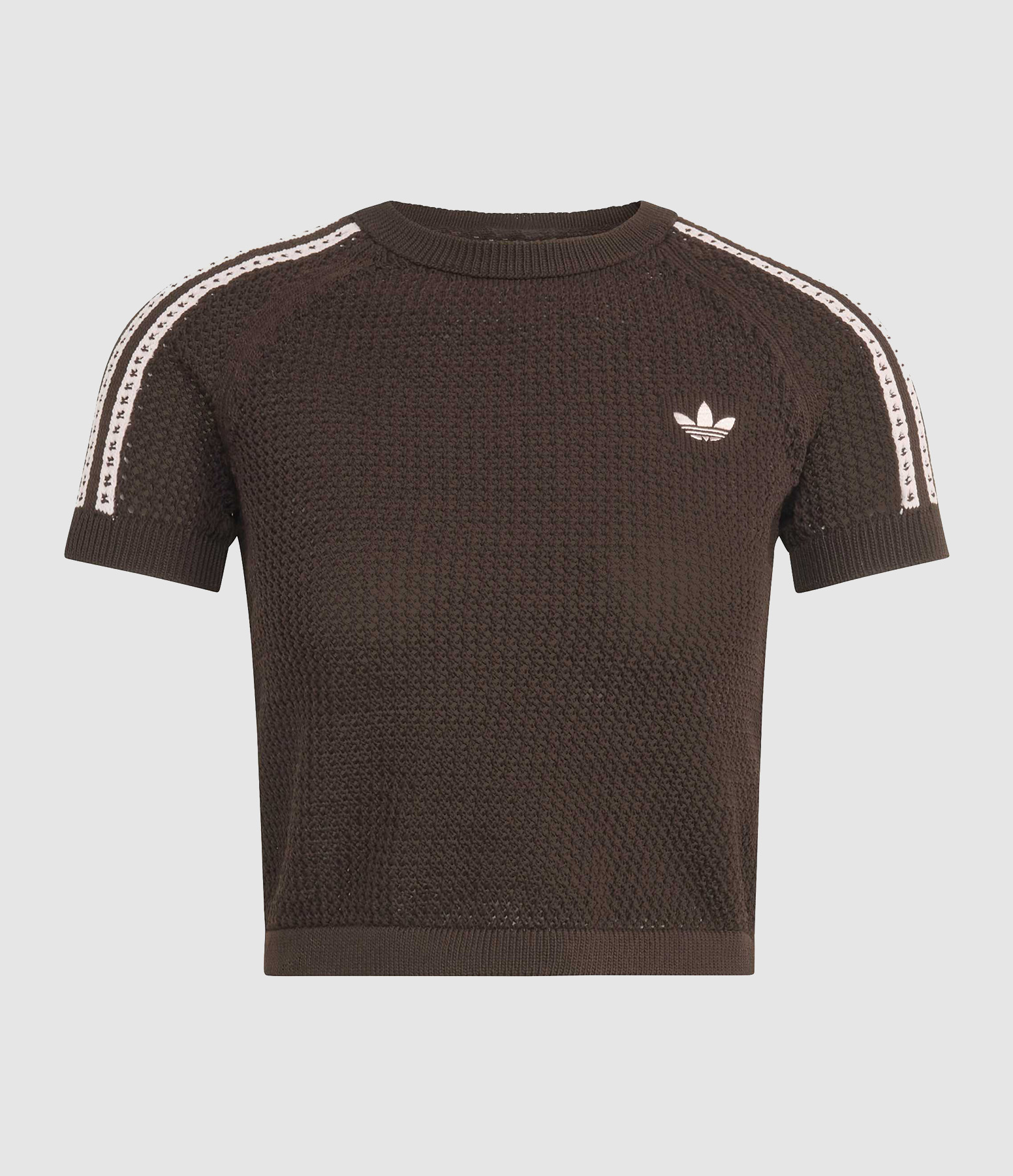 Aurora Coffee Crochet T-shirt