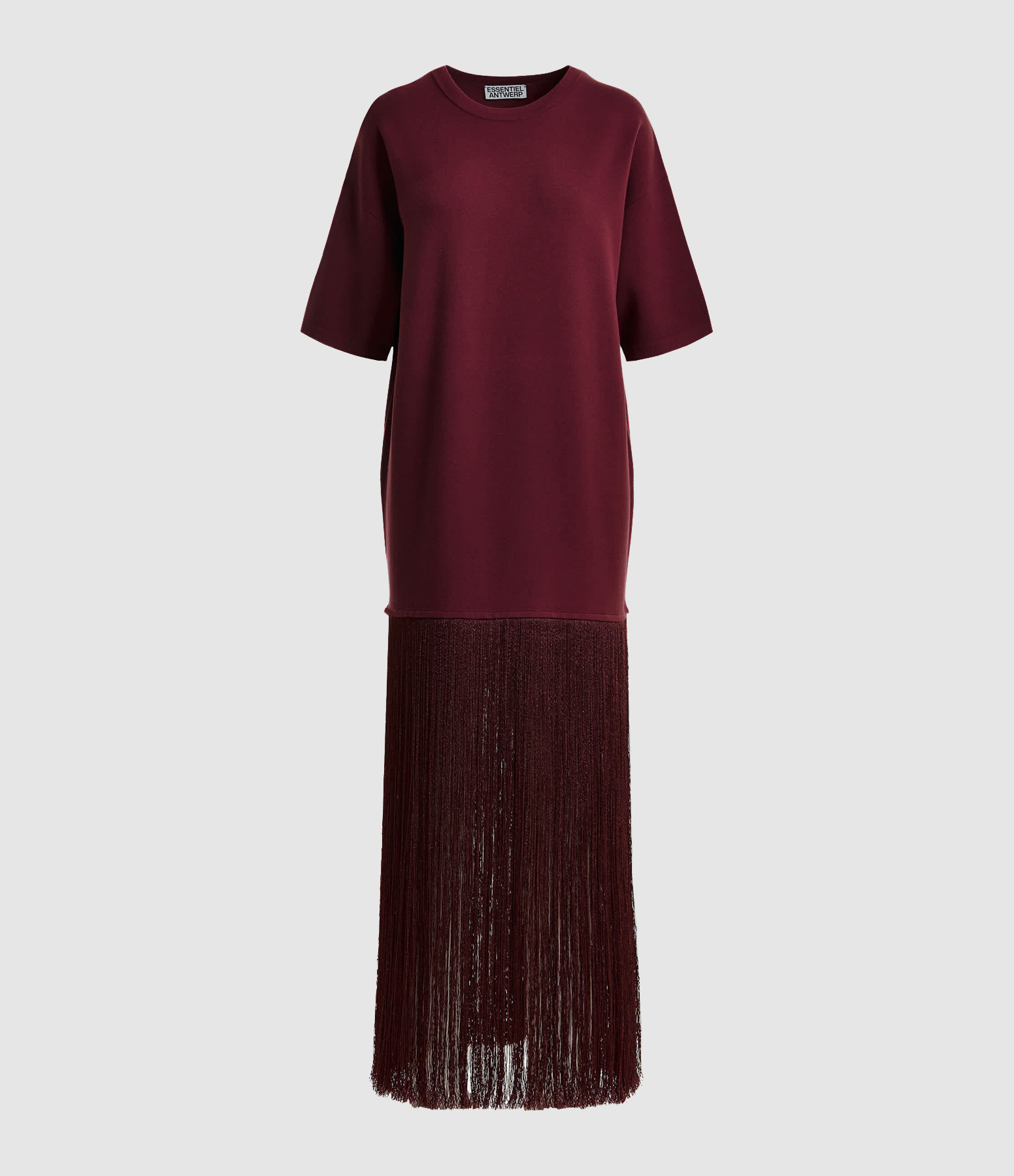 Keremony Long Dress in Bordeaux