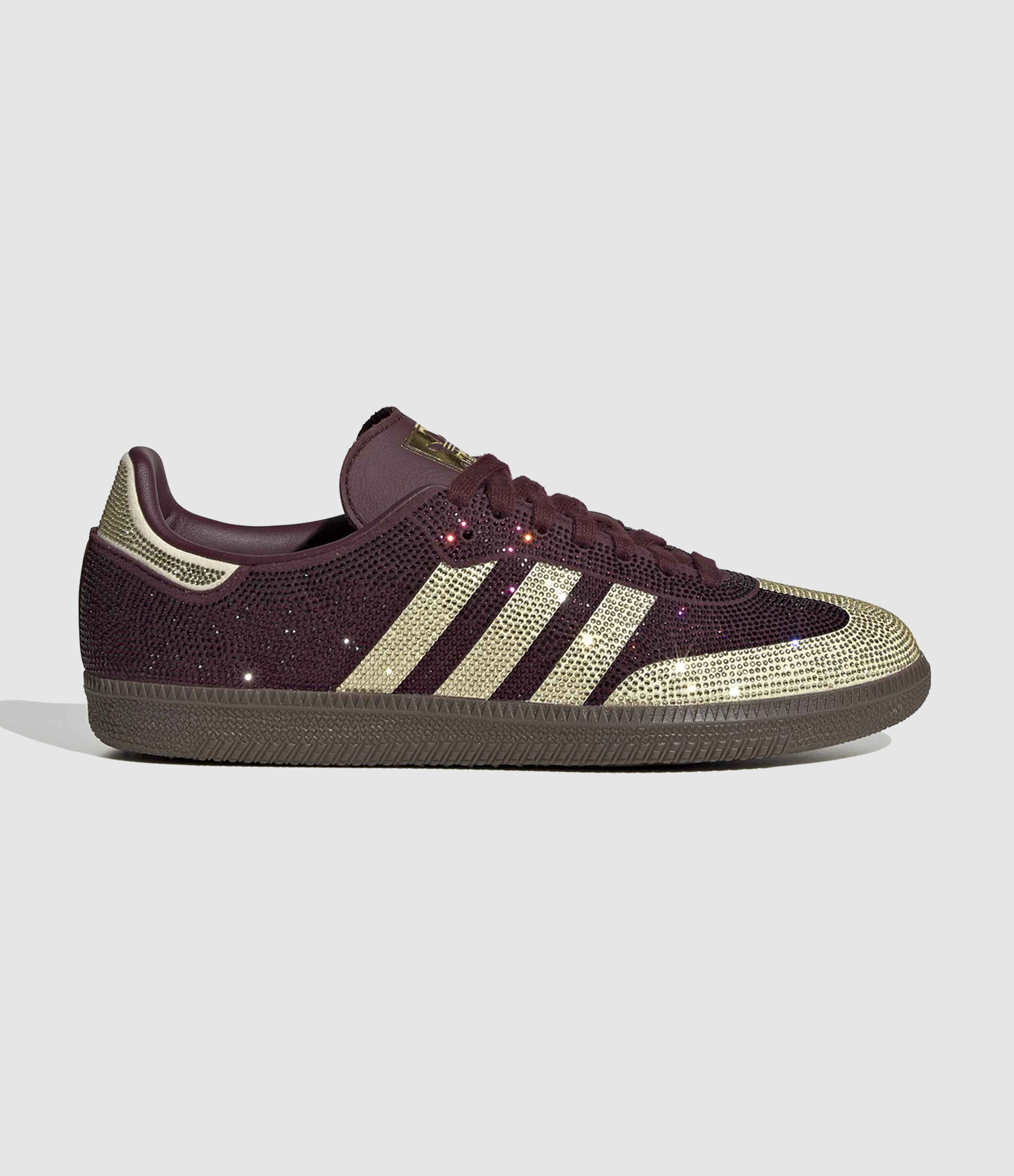 Samba Trainers in Maroon/Warm Vanilla/Gum5