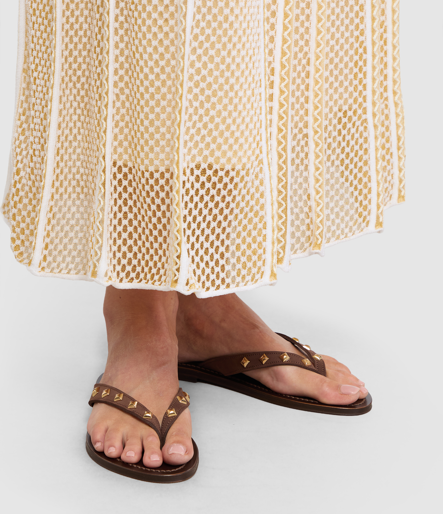 TorinoPyr NBK Ebony Pyr Gold Sandals