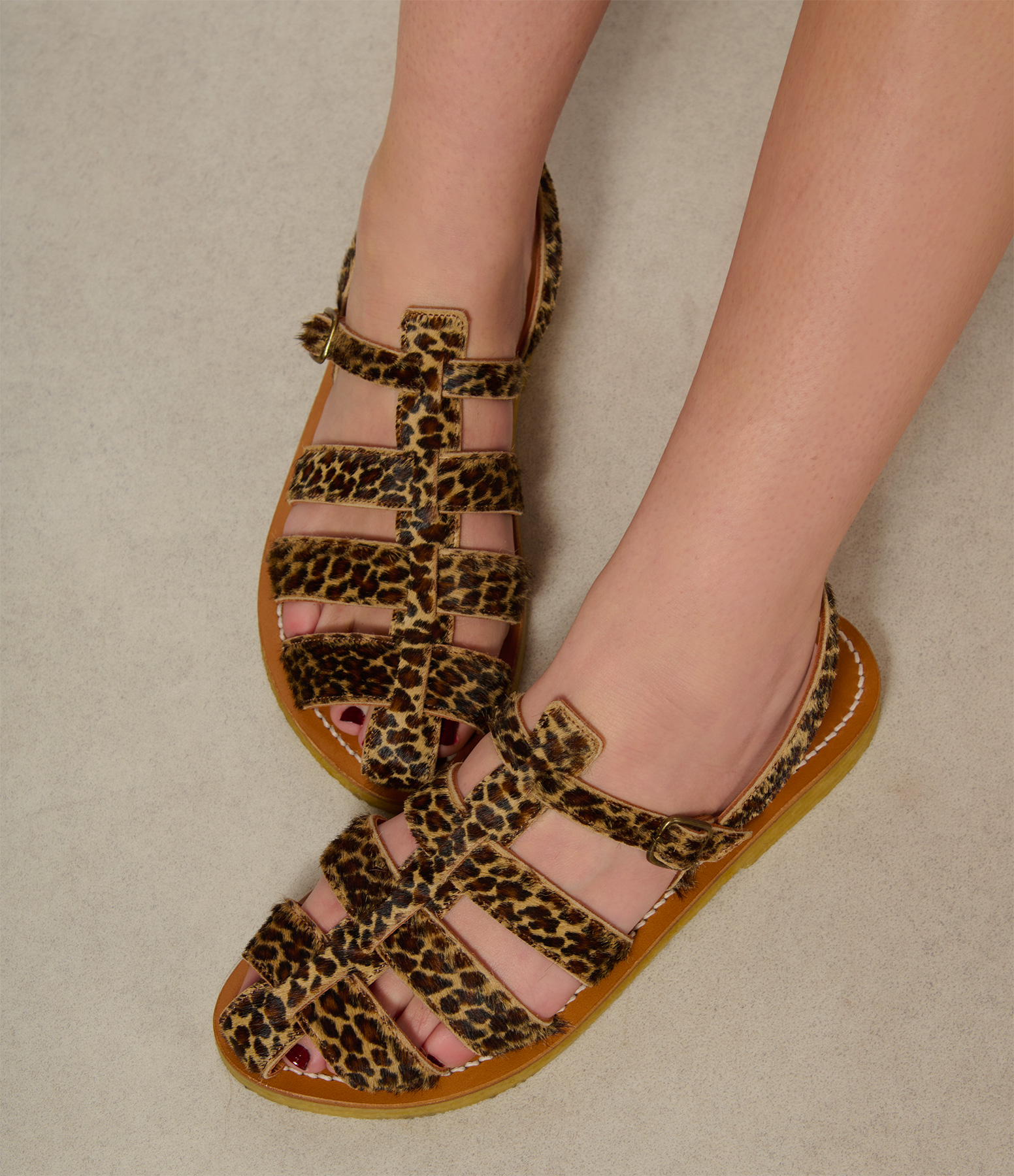 Lemonia Hevea Horsy Baby Leo Sandals