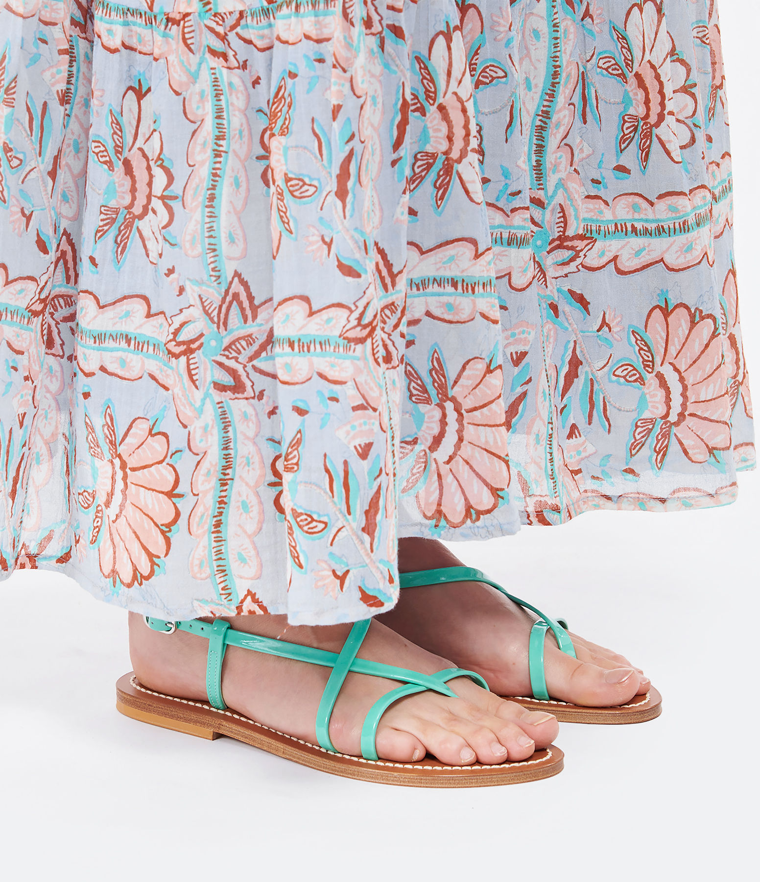 Muse Leather Sandals by Mira Feira