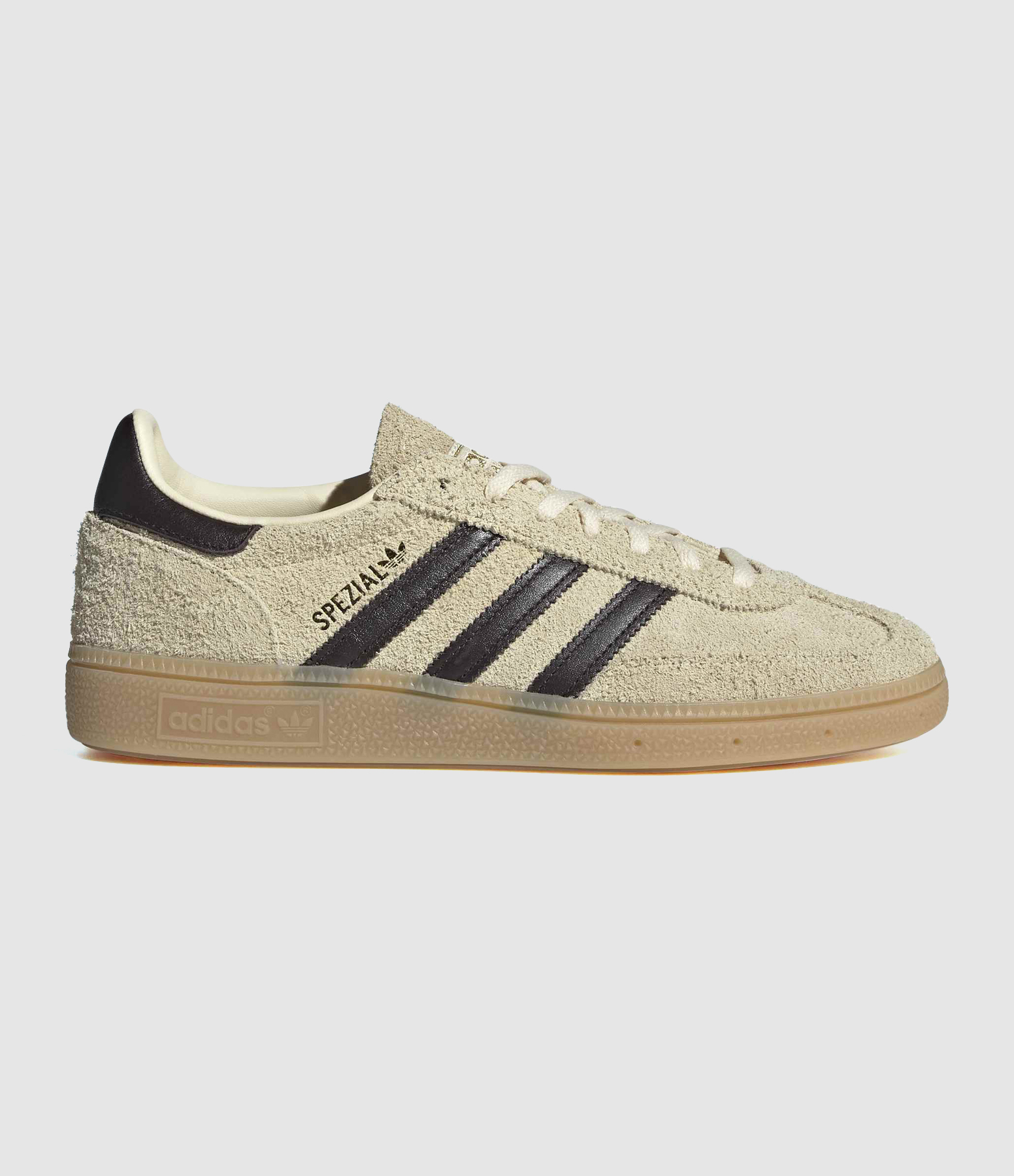 Spezial trainers in Warm Vanilla/Aurora Coffee/Metallic Gold.